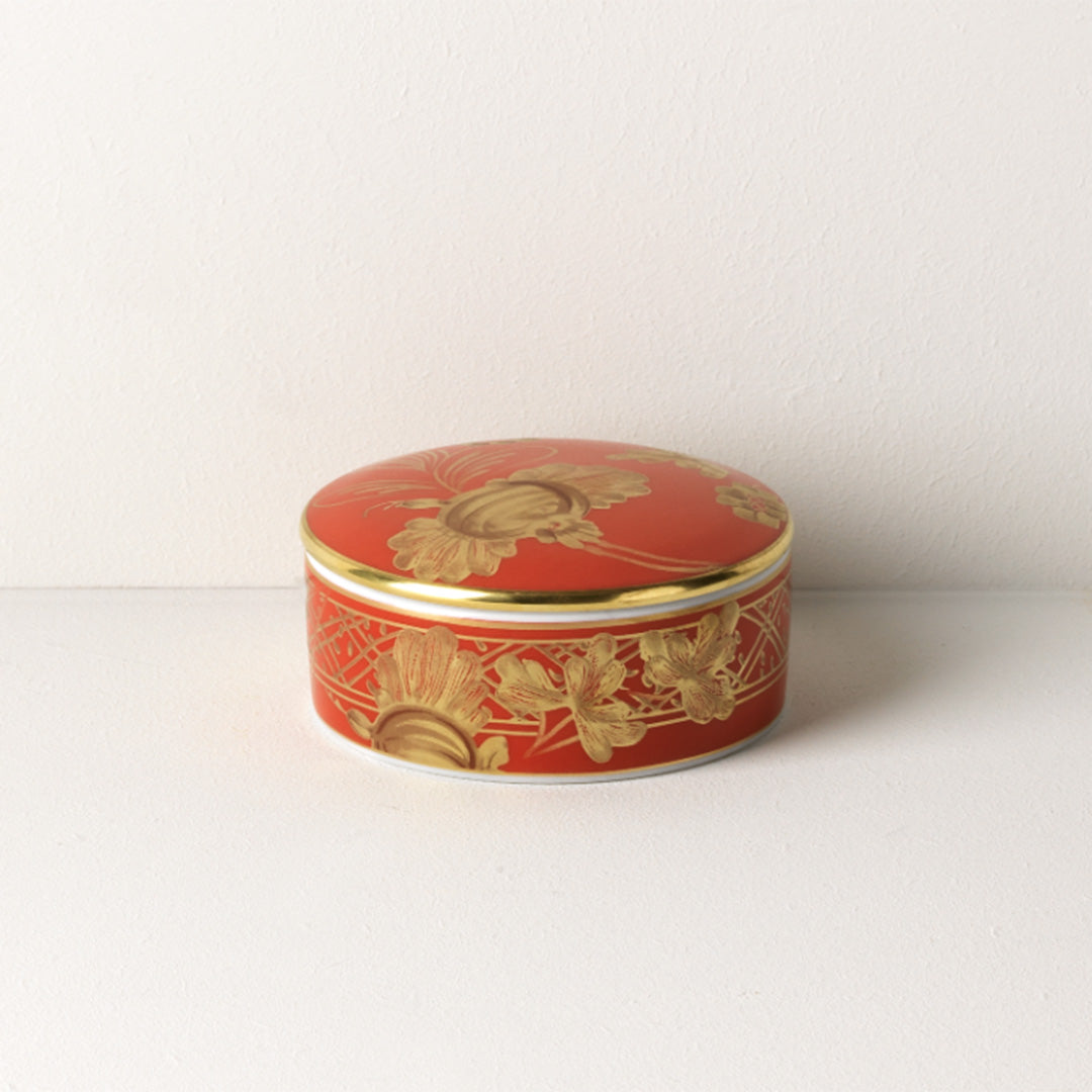 Oriente Italiano Small Wooden Jewelry Box with Red Velvet Lining - Perfect for Storing Rings, Earrings & Necklaces - Elegant Gift for Women & Girls