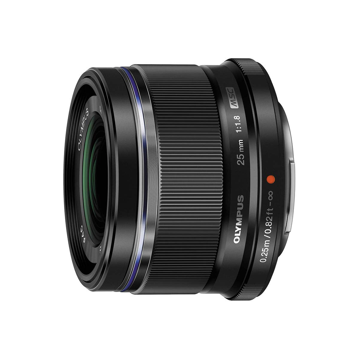 Olympus 25mm f/1.8 Lens for Micro Four Thirds Cameras - Fast Prime Portrait Lens Compatible with Olympus & Panasonic MFT Mirrorless Cameras - Perfect for Low Light Photography, Street Shots & Travel