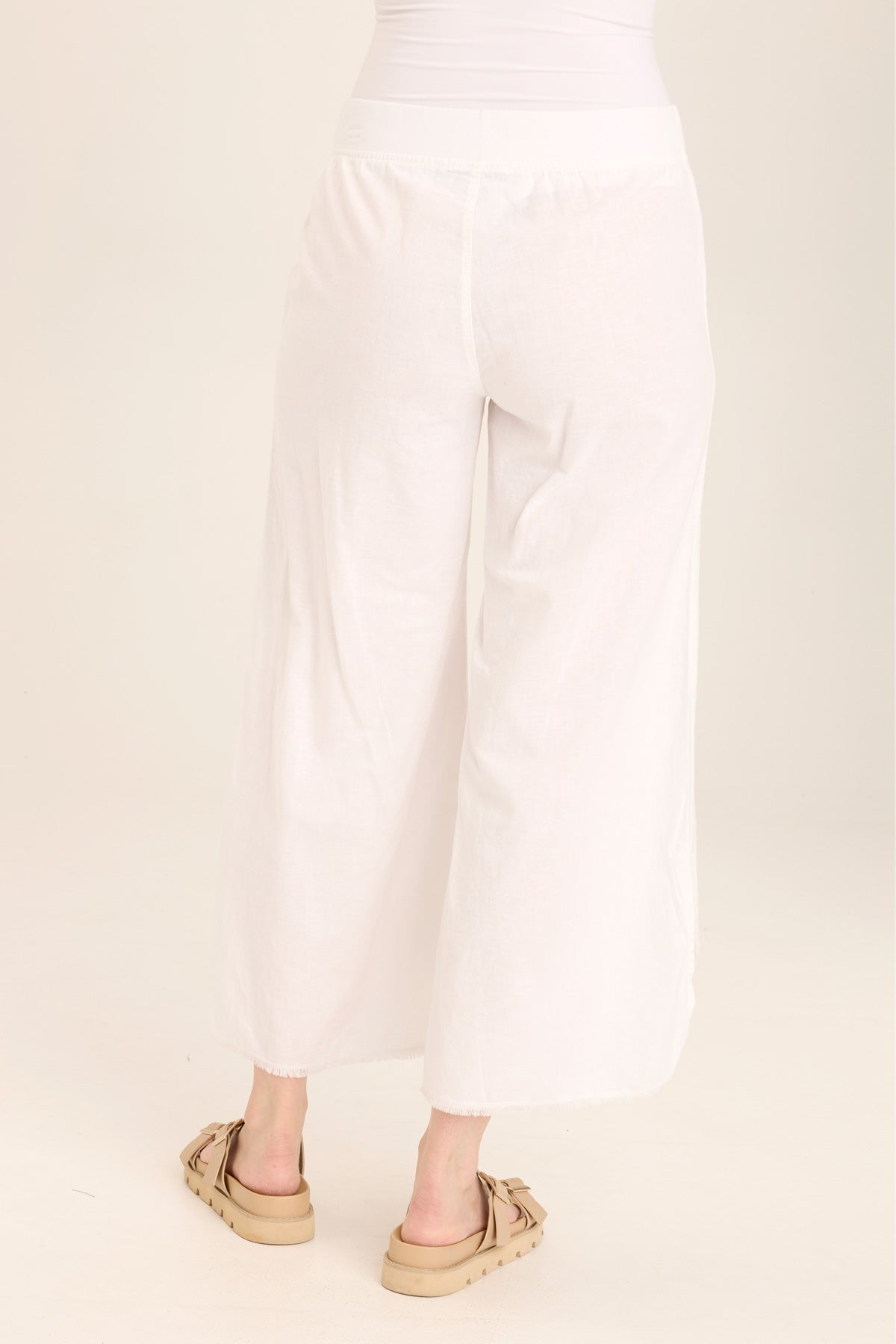 Astri Women's Asymmetric Wide Leg Pants - High Waisted Flowy Lounge Pants for Yoga, Travel & Casual Wear