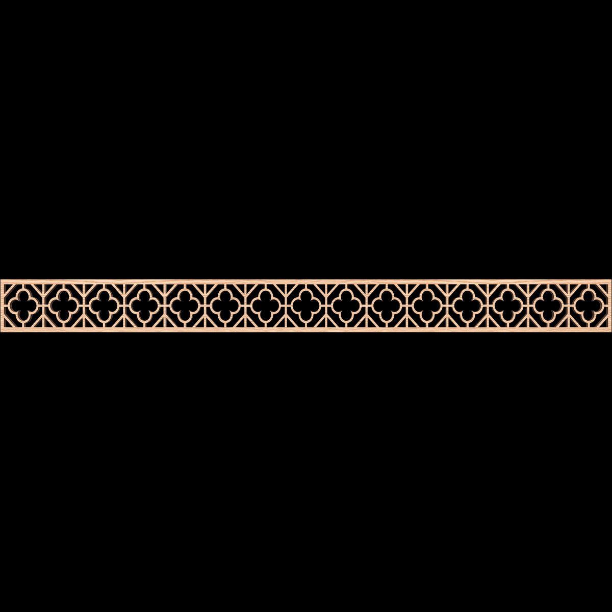 Hazelton Fretwork Moulding - Decorative Wood Trim for Home & Furniture DIY Projects | Perfect for Wall Paneling, Cabinetry and Interior Design