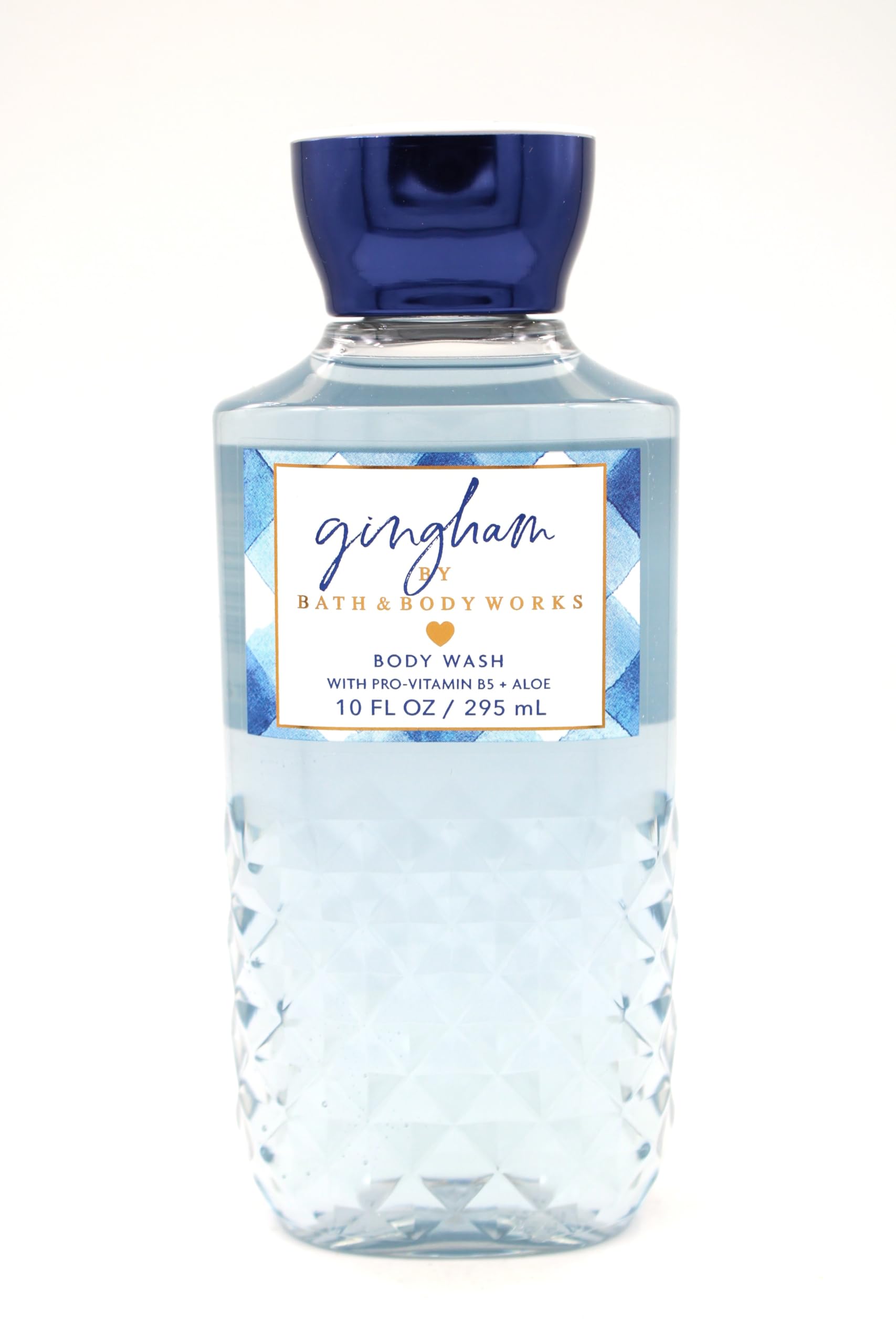 Gingham Bath & Body Set - Shower Gel & Body Cream Bundle | Fresh & Moisturizing for Daily Skincare Routine