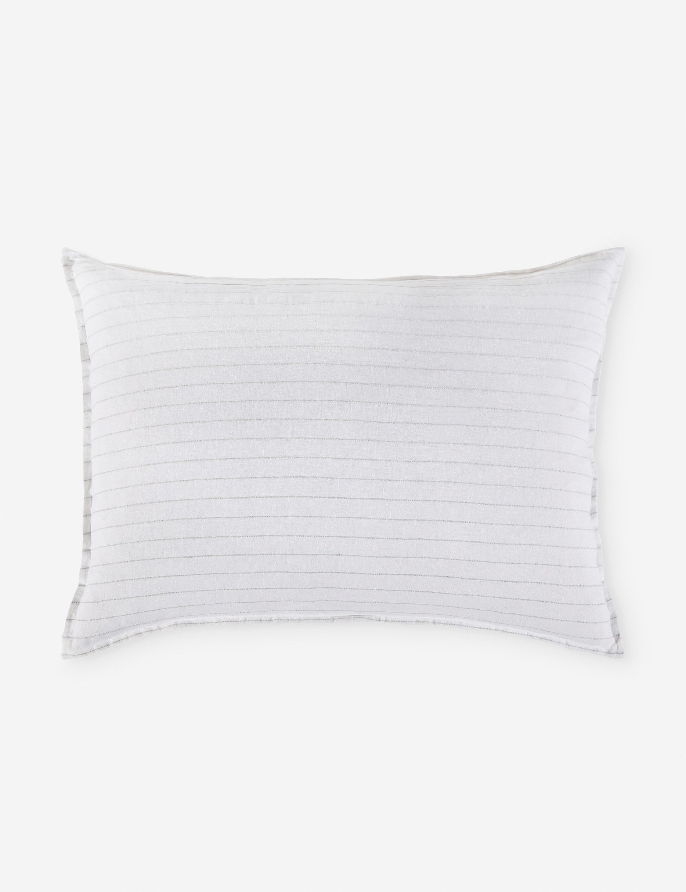 Blake Linen Sham by Pom Pom at Home - Premium Decorative Pillow Cover for Bedroom & Living Room - Perfect for Farmhouse, Modern & Coastal Home Decor