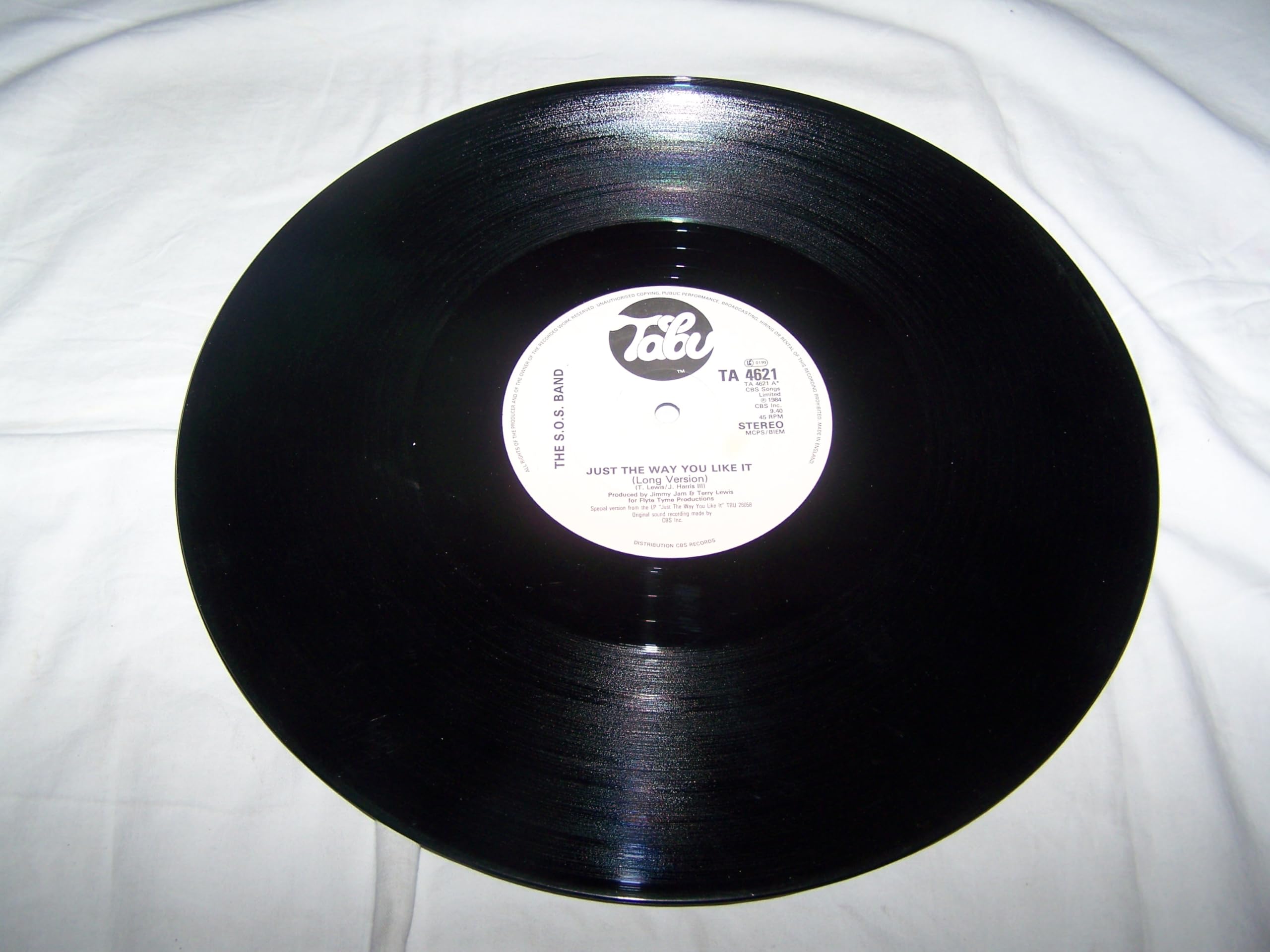 SOS Band - Just The Way You Like It Vinyl Record | Classic R&B Soul Music Album | Perfect for Collectors, Music Lovers & Retro Parties