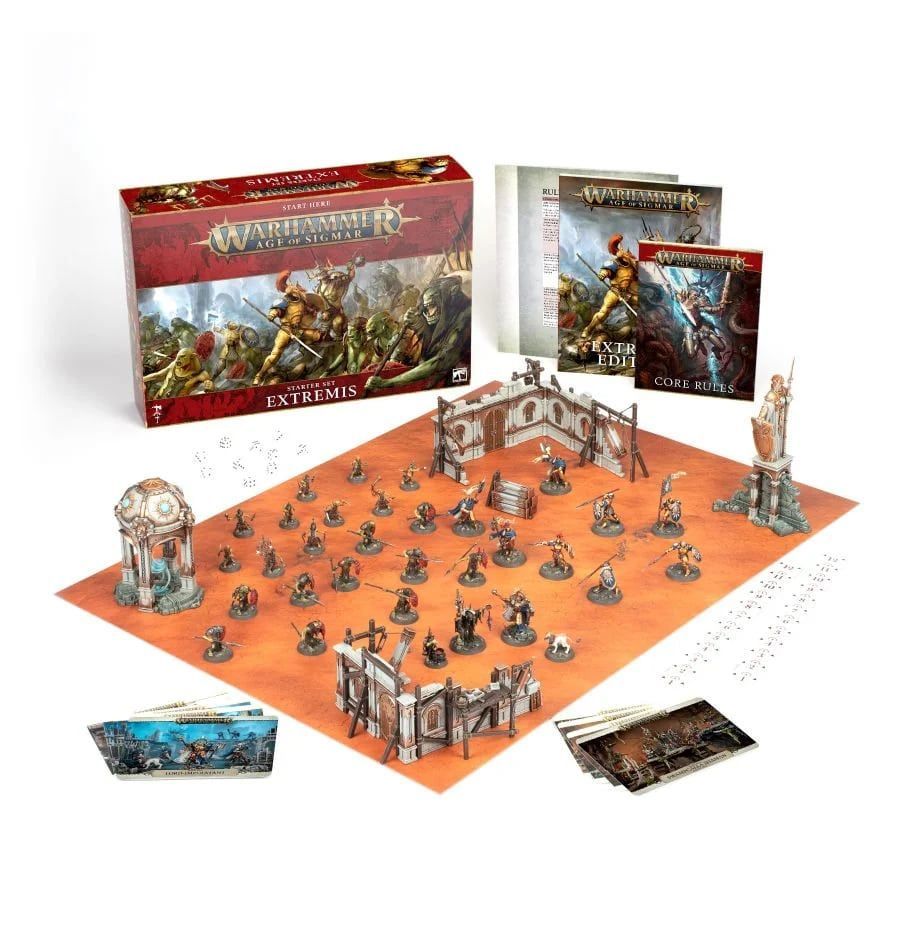 Age of Sigmar Extremis Starter Set - Warhammer Fantasy Battle Game for Beginners | Epic Tabletop Miniature Wargaming Starter Kit for Adults & Teens | Perfect for Game Nights & Tournaments