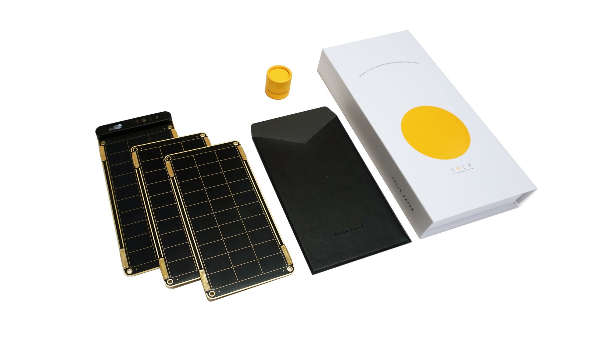 Ultra-Thin 7.5W Solar Charger - Portable Solar Paper with Pouch for Phones & Outdoor Gear | Hiking, Camping & Emergency Power Backup