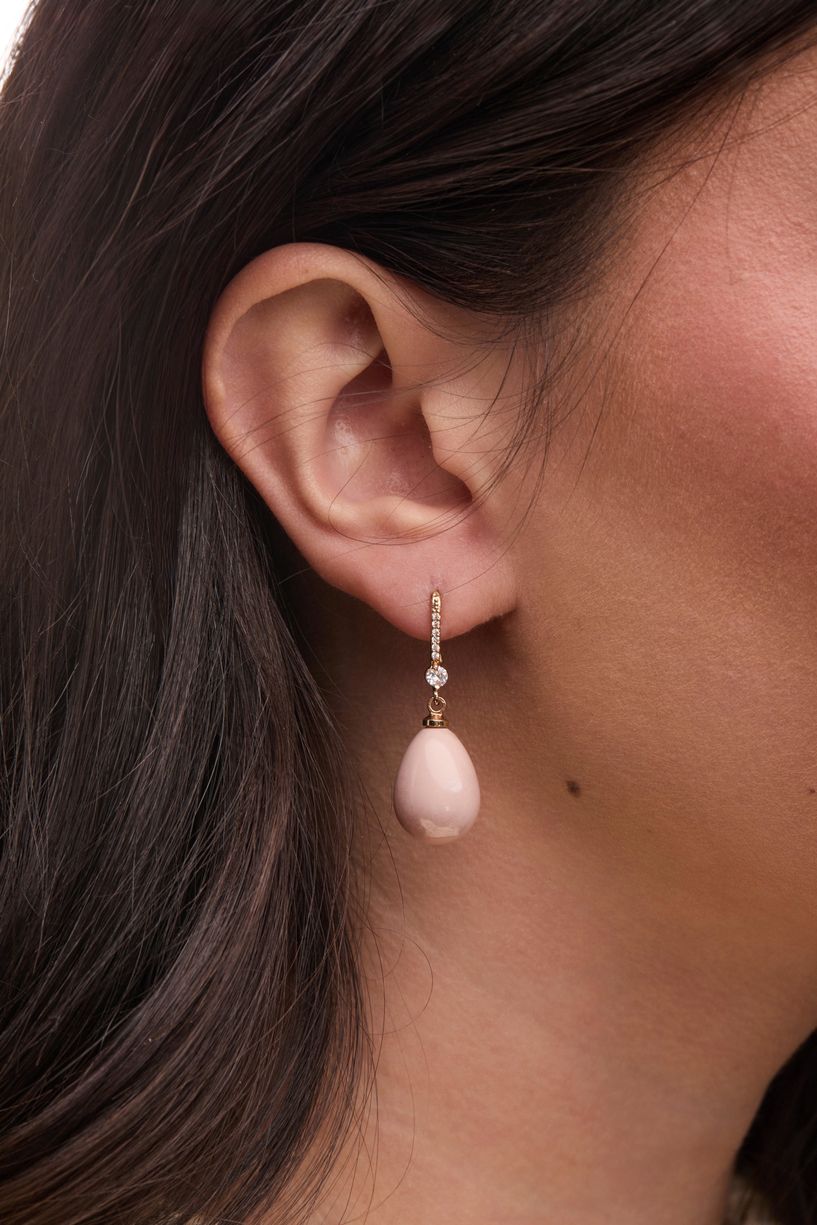 Elegant Colored Pearl Dangle Earrings for Women - Fashion Jewelry Gift for Party, Wedding & Special Occasions
