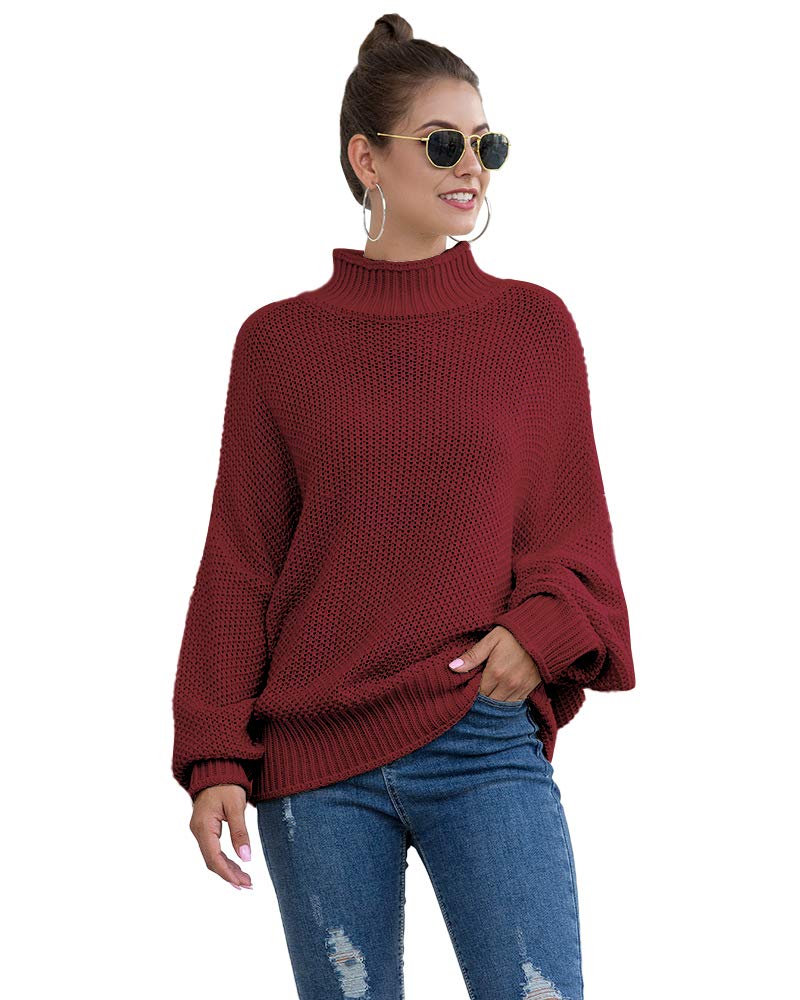 Chunky Knit Sweaters for Women - Turtleneck Cable Knit Pullover Long Sleeve Winter Warm Casual Sweater | Cozy Winter Outfits, Office Wear & Holiday Fashion