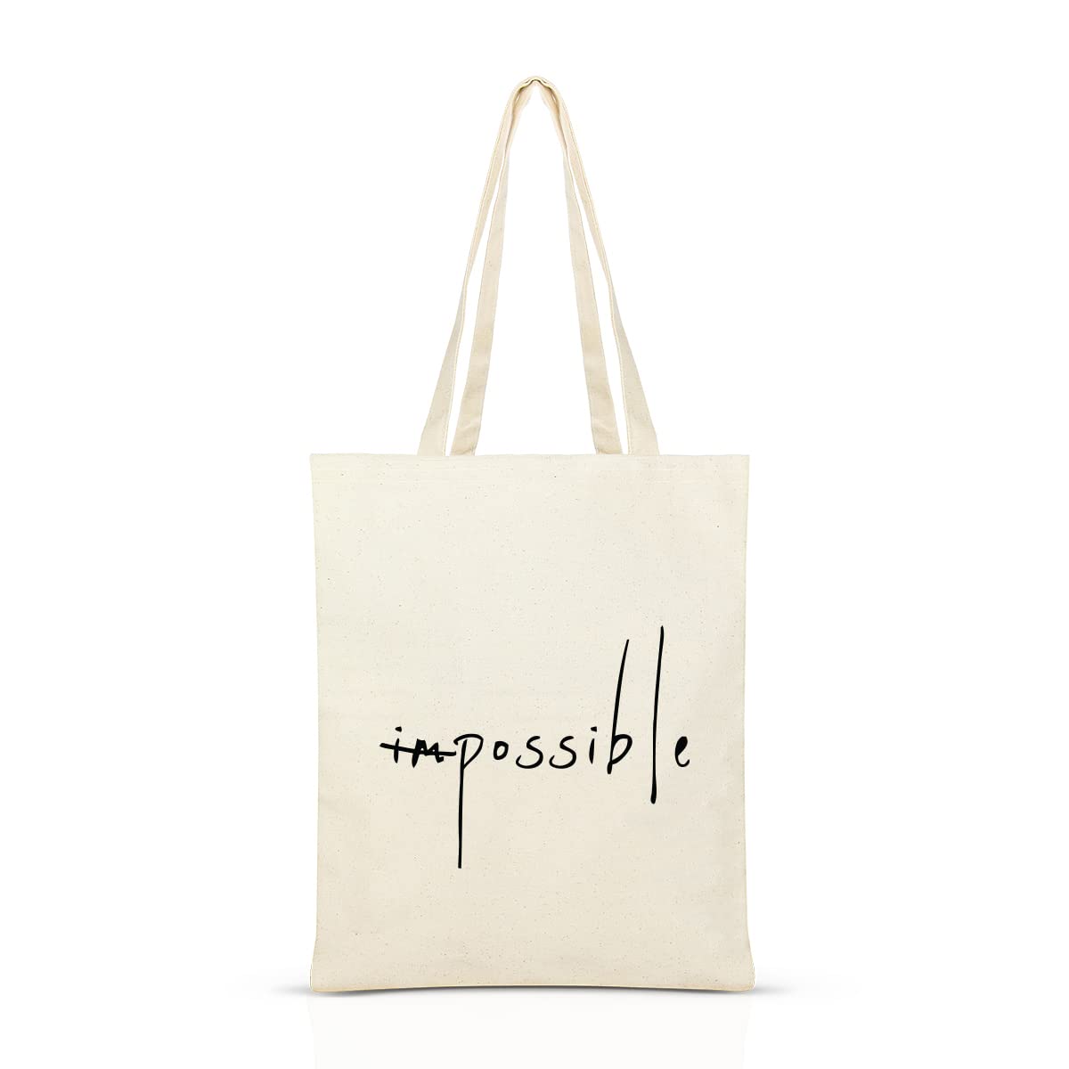 Stylish Canvas Tote Bag for Women - Trendy Printed Reusable Eco-Friendly Cotton Shopping Bag - Perfect for Grocery, Books, Beach & Daily Use