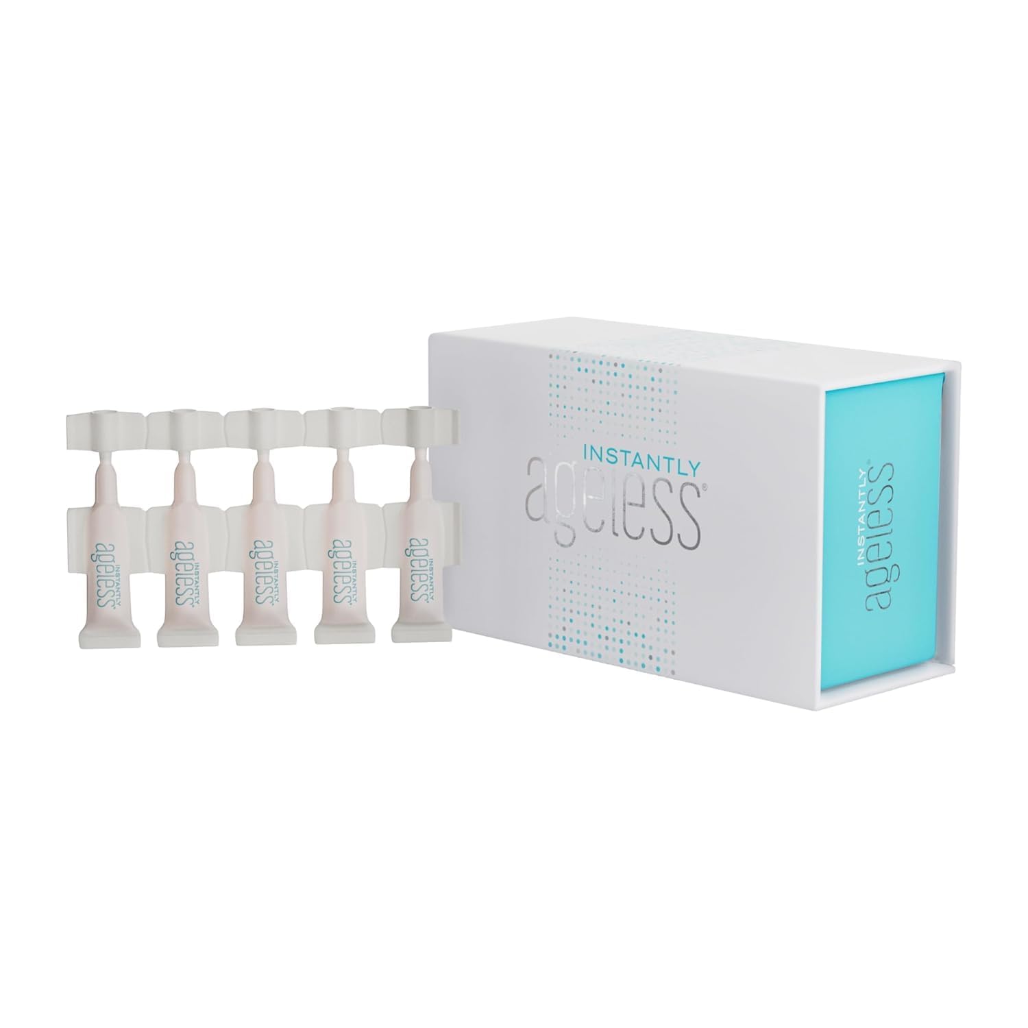Instantly Ageless Anti-Aging Face Cream - Instant Wrinkle Reducer & Under Eye Bags Remover - Skin Tightening Treatment with 25 Vials | Perfect for Special Occasions & Daily Youthful Glow