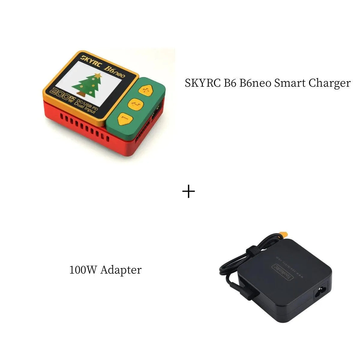 SKYRC B6 B6neo 200W DC 80W PD Smart LiPo Battery Balance Charger Discharger for RC Drones Cars Airplanes - Perfect for Hobbyists and Professionals