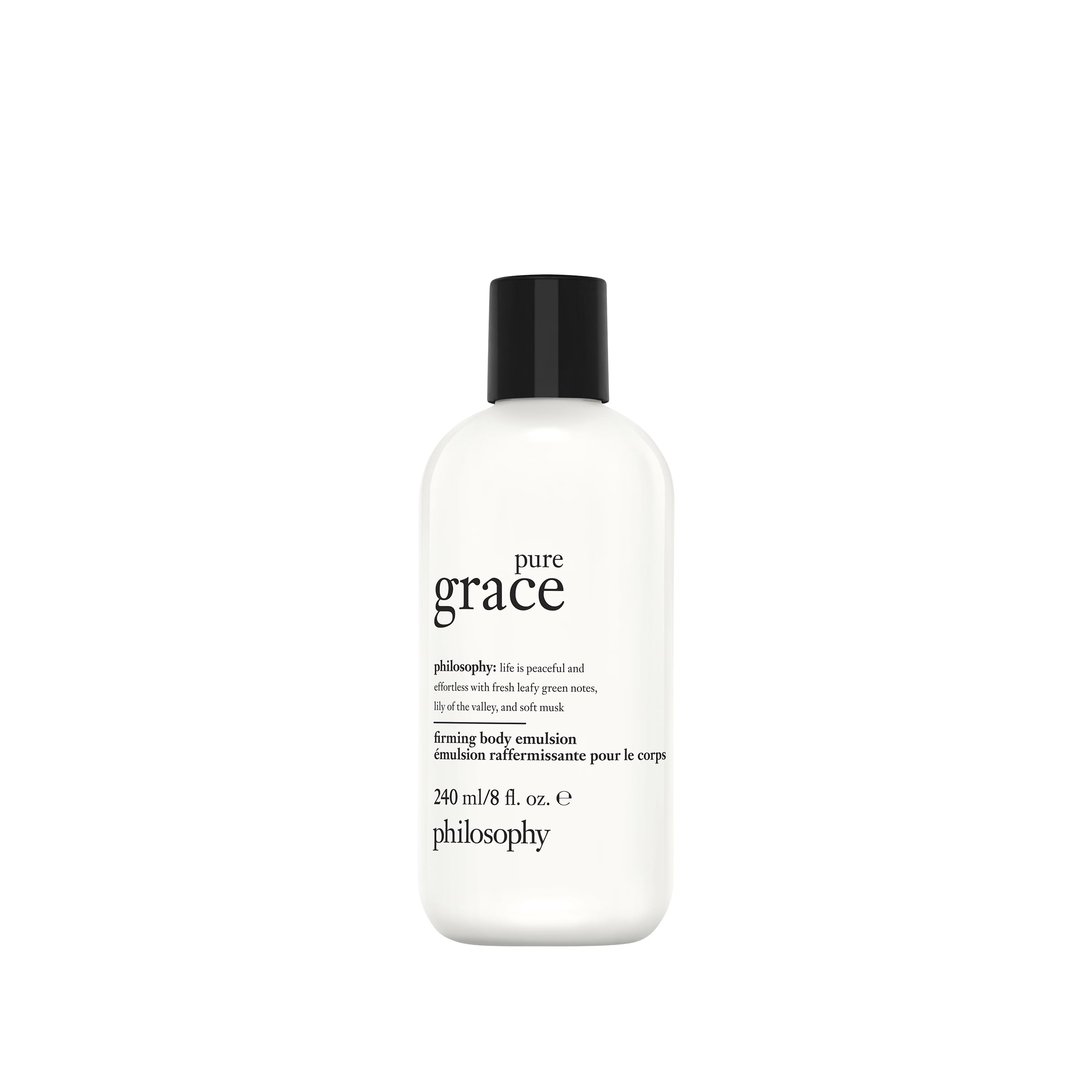 Philosophy Pure Grace Firming Body Emulsion - Luxury Scented Body Lotion with Shea Butter & Natural Oils for Fast Absorbing Hydration - Soft & Smooth Skin - Perfect for Daily Moisturizing, Post-Shower Care & Gift Giving