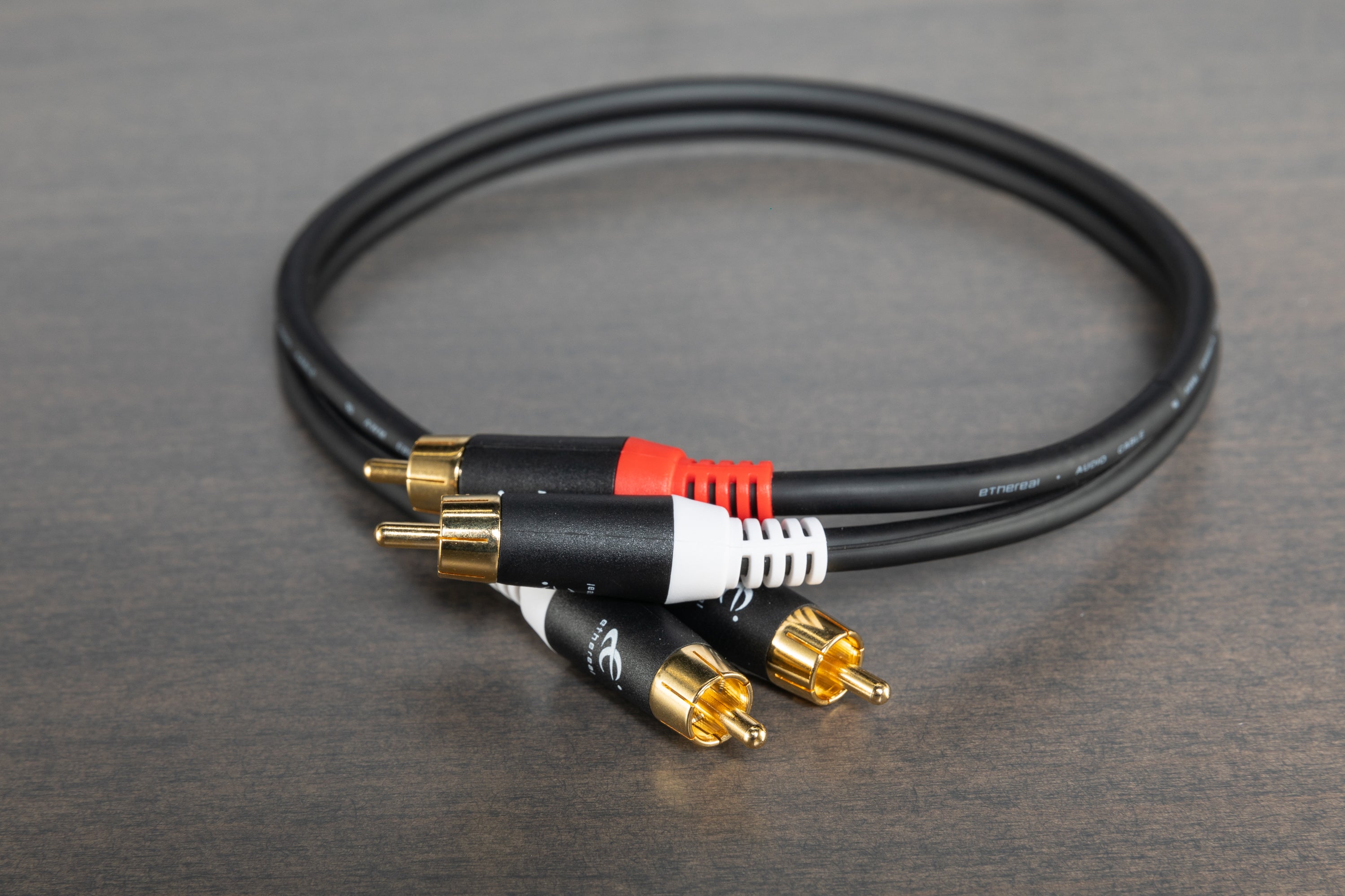 High-Quality Stereo RCA Audio Cable - 6ft Gold-Plated Connectors for Home Theater, Sound System & Hi-Fi Audio - Perfect for Speakers, Subwoofers & AV Receivers