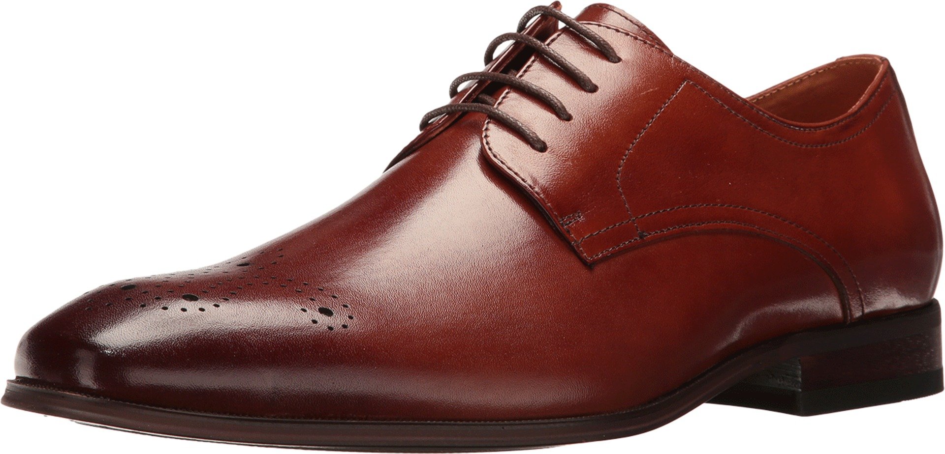 Florsheim Men's Corbetta Plain Toe Oxford Dress Shoes - Classic Business & Formal Leather Shoes for Office, Wedding & Professional Occasions
