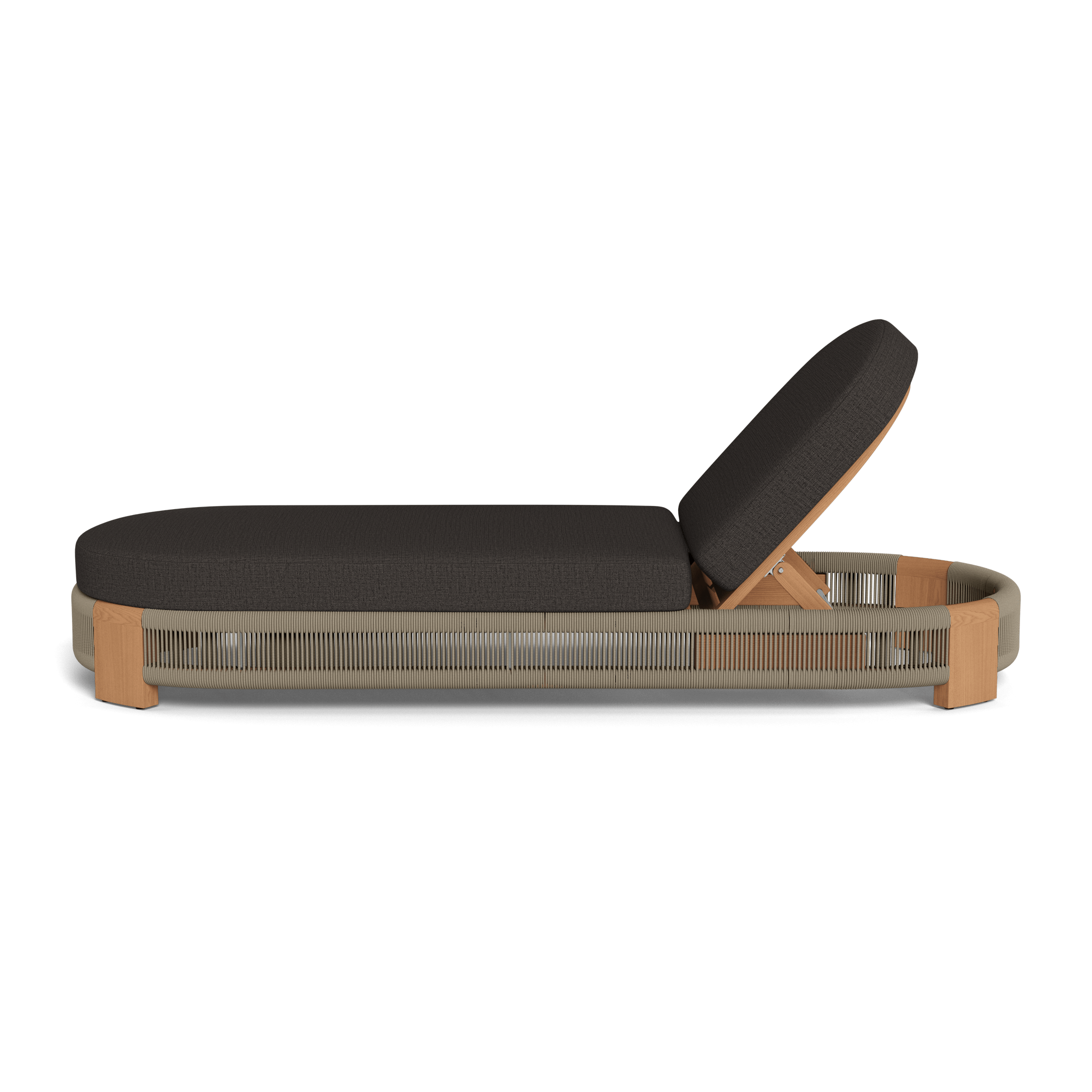 Premium Teak Wood Sun Lounge Chair for Outdoor Relaxation - Perfect for Poolside, Patio, Beach, and Garden Use
