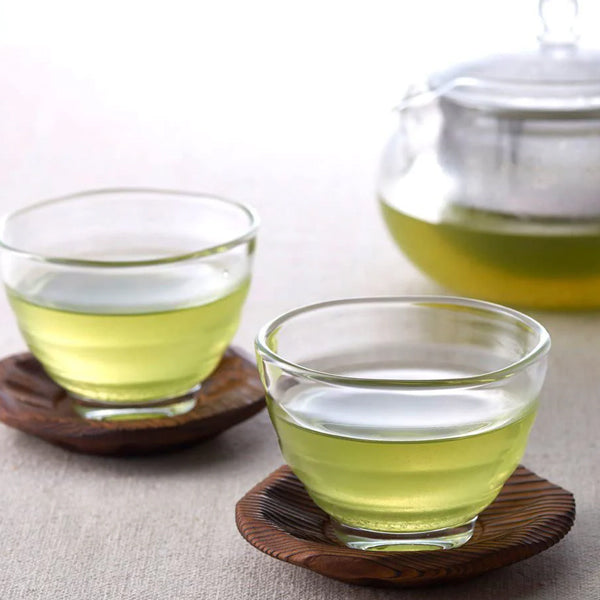 Hario Heatproof Yunomi Glass - Japanese Tea Cup for Hot & Cold Drinks - Perfect for Matcha, Coffee, and Tea Ceremonies at Home or Office