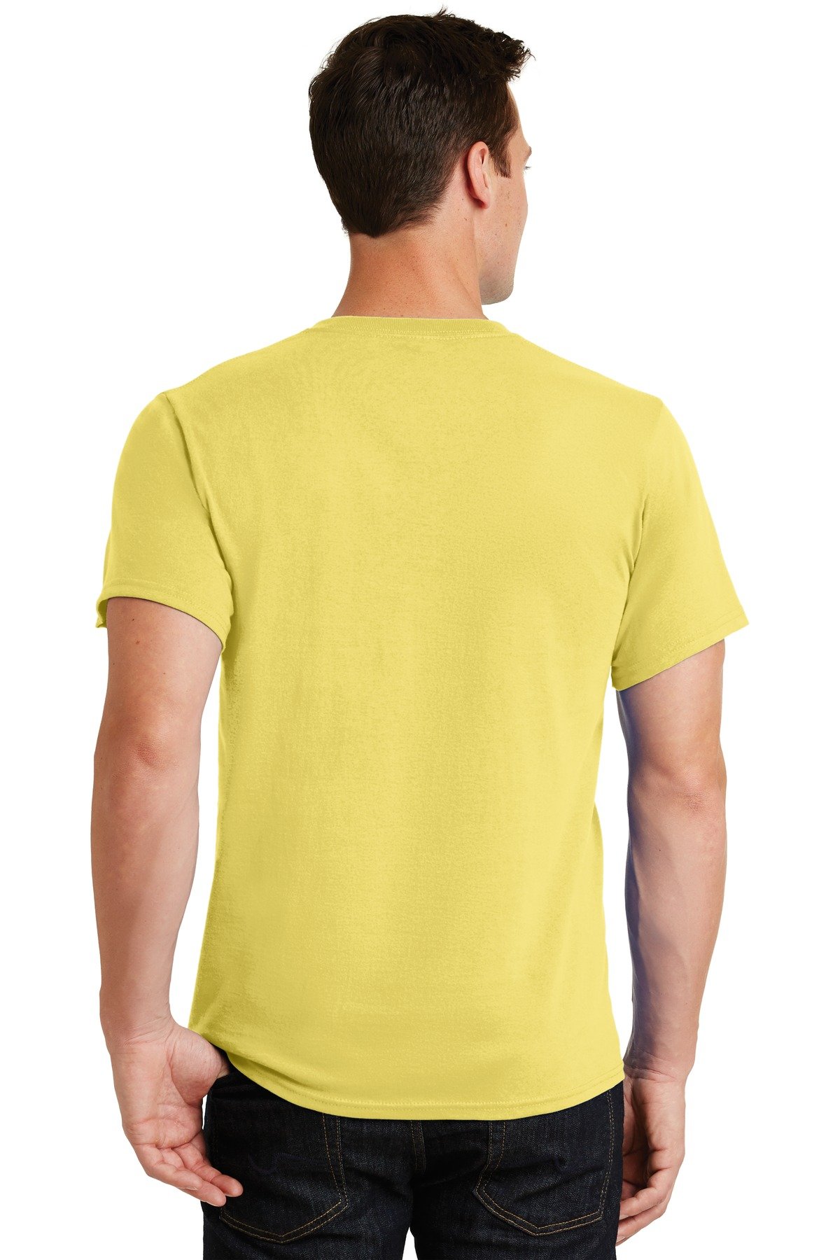 Port & Company PC61 Essential Cotton T-Shirt - Soft Comfort Fit Crewneck Tee for Men & Women - Perfect for Casual Wear, Layering & Everyday Outfits