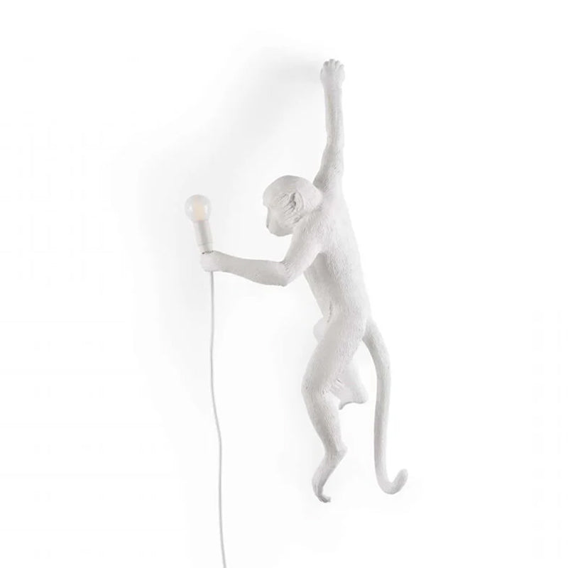 Cute Monkey Wall Lamp - LED Night Light for Kids Room, Nursery, Bedroom - Fun Animal-Themed Decor for Children's Spaces