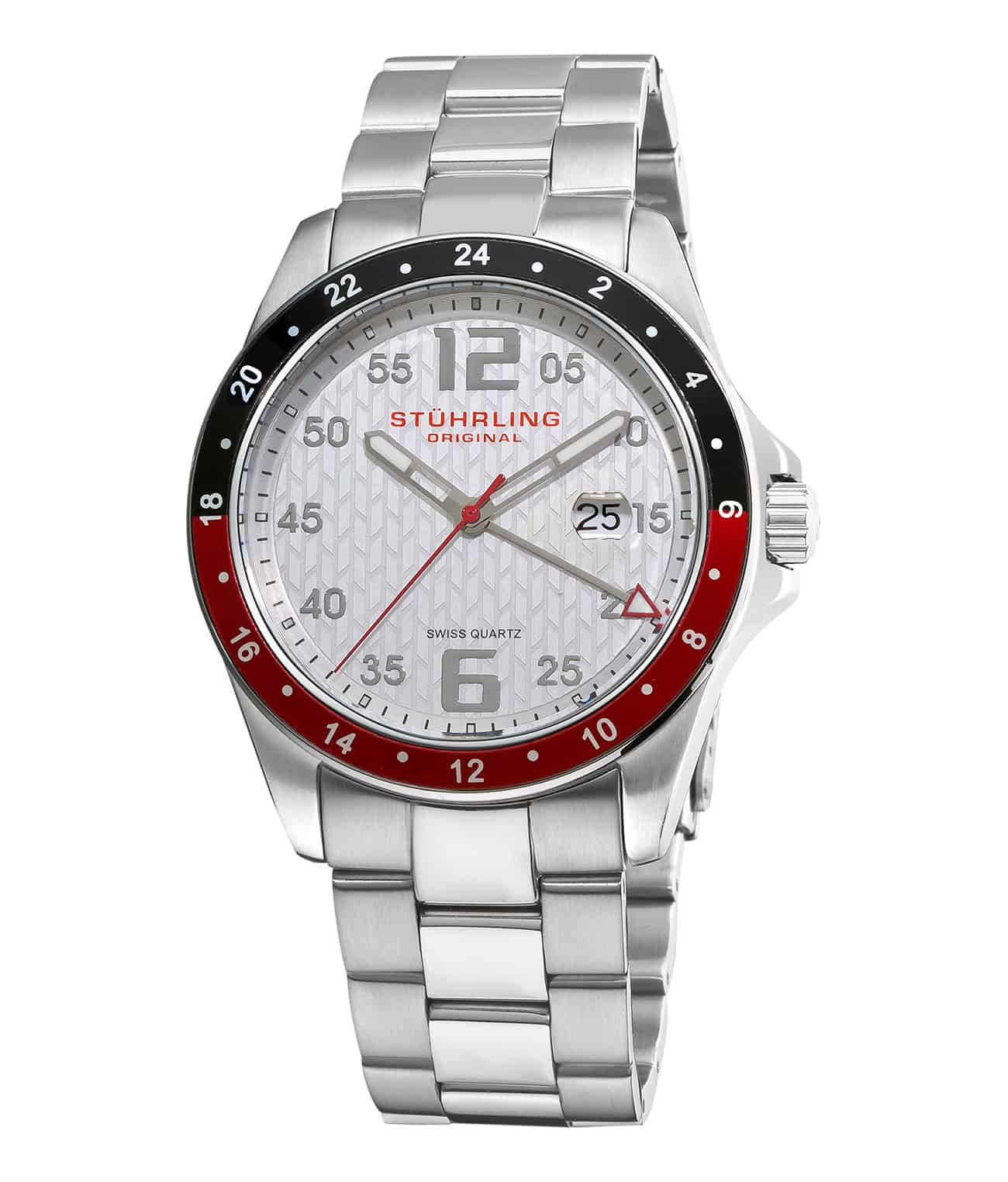 Silver Dial / Silver Case / Silver Stainless Steel Bracelet Deployant Buckle 4