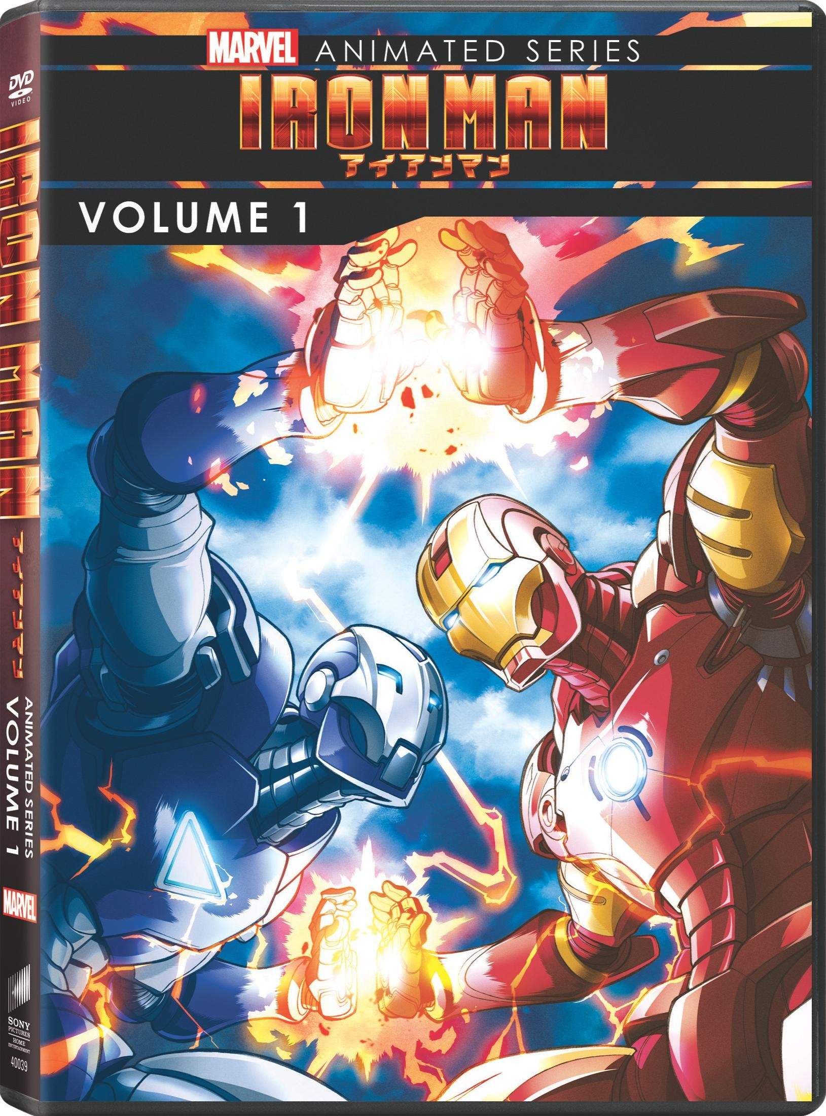 Marvel Anime: Iron Man - Season 1, Vol. 1 | Action-Packed Superhero Series | Perfect for Marvel Fans & Anime Lovers | Watch at Home or On-The-Go