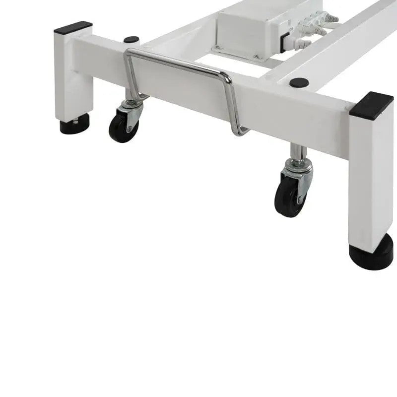 Silverfox Flat 1 Motor Electric Massage Bed - Professional Physiotherapy Treatment Table 2212C for Pain Relief & Muscle Relaxation - Perfect for Home, Spa, and Chiropractic Clinics
