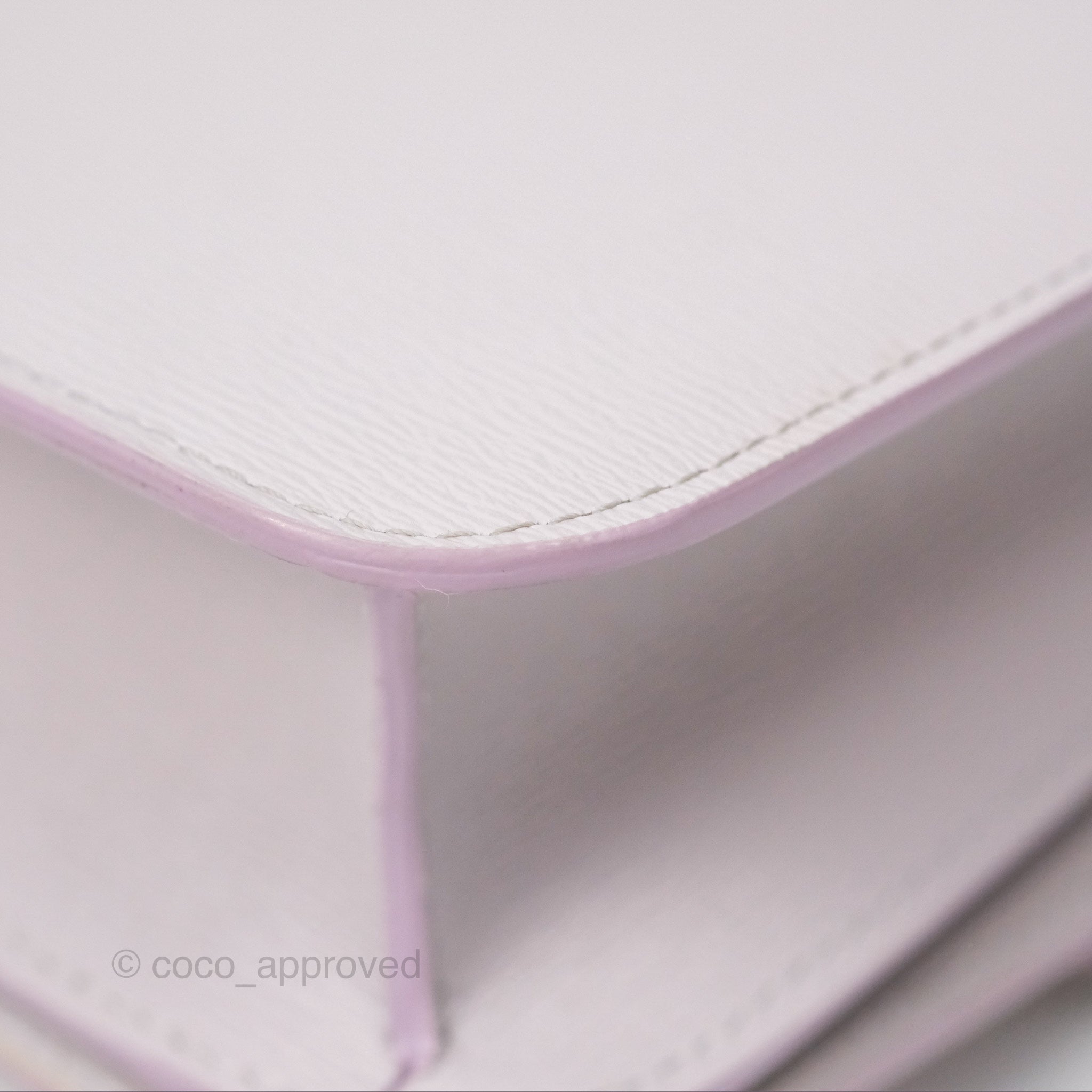 Celine Teen Classic Box Flap Bag in Lavender Grey Liege Calfskin Leather - Luxury Crossbody Purse for Women, Perfect for Date Night & Special Occasions