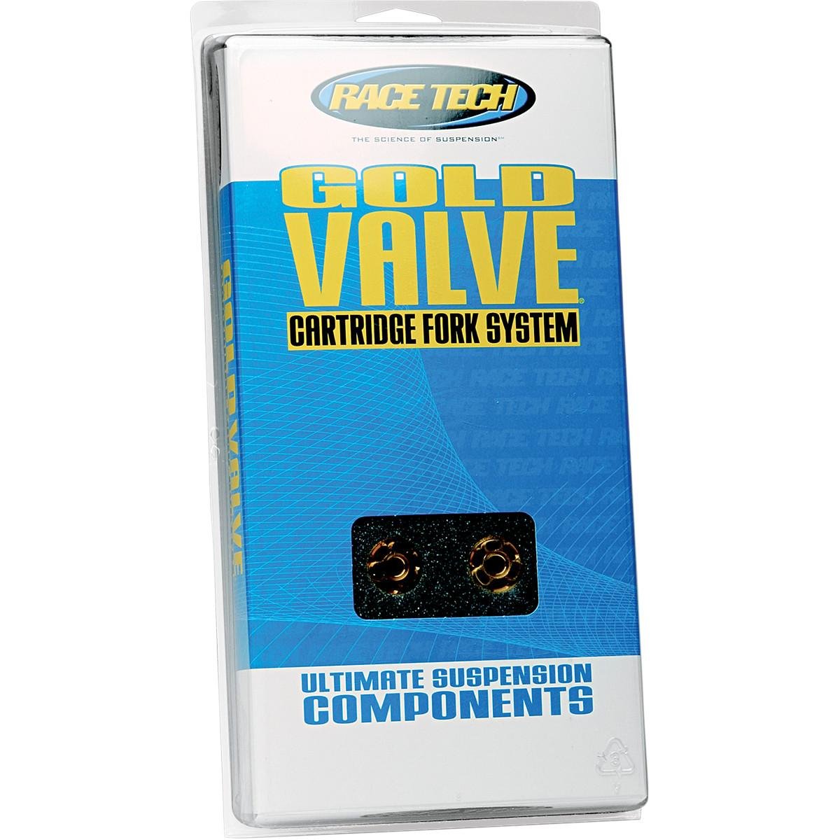 Race Tech Rebound Gold Valve Kit FRGV S02 - High-Performance Suspension Upgrade for Motorcycles & Dirt Bikes - Perfect for Off-Road Racing & Trail Riding