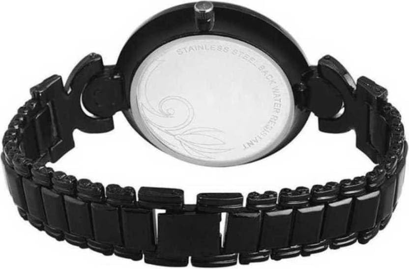 QALIBA Women's Fashion Watches - Stylish Analog Wristwatch for Ladies & Girls, Elegant Black Design - Perfect for Office, Dating & Everyday Wear