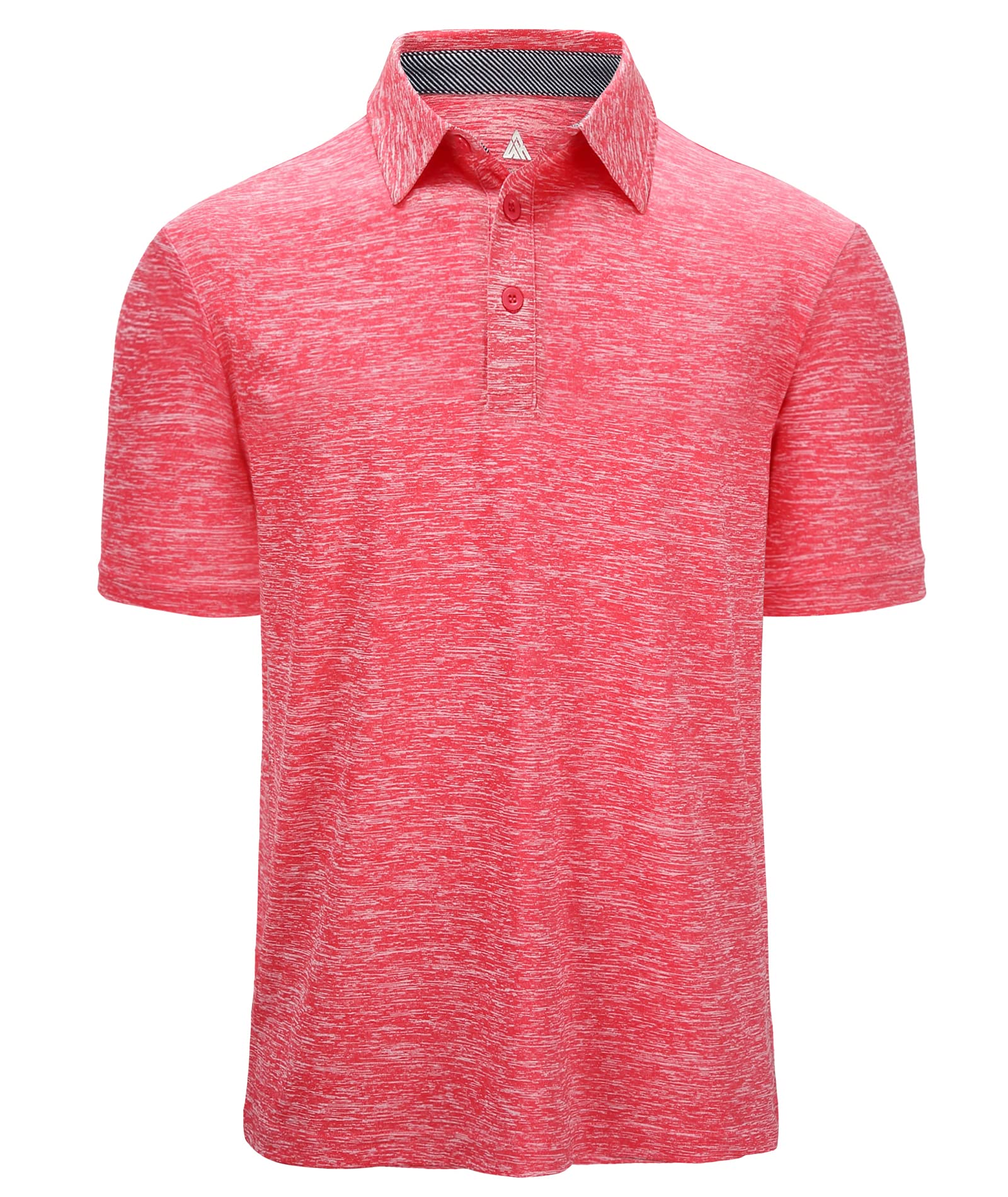 V VALANCH Men's Performance Golf Polo Shirt - Moisture Wicking, Breathable Short Sleeve Shirt for Summer - Perfect for Golf, Tennis, and Casual Wear