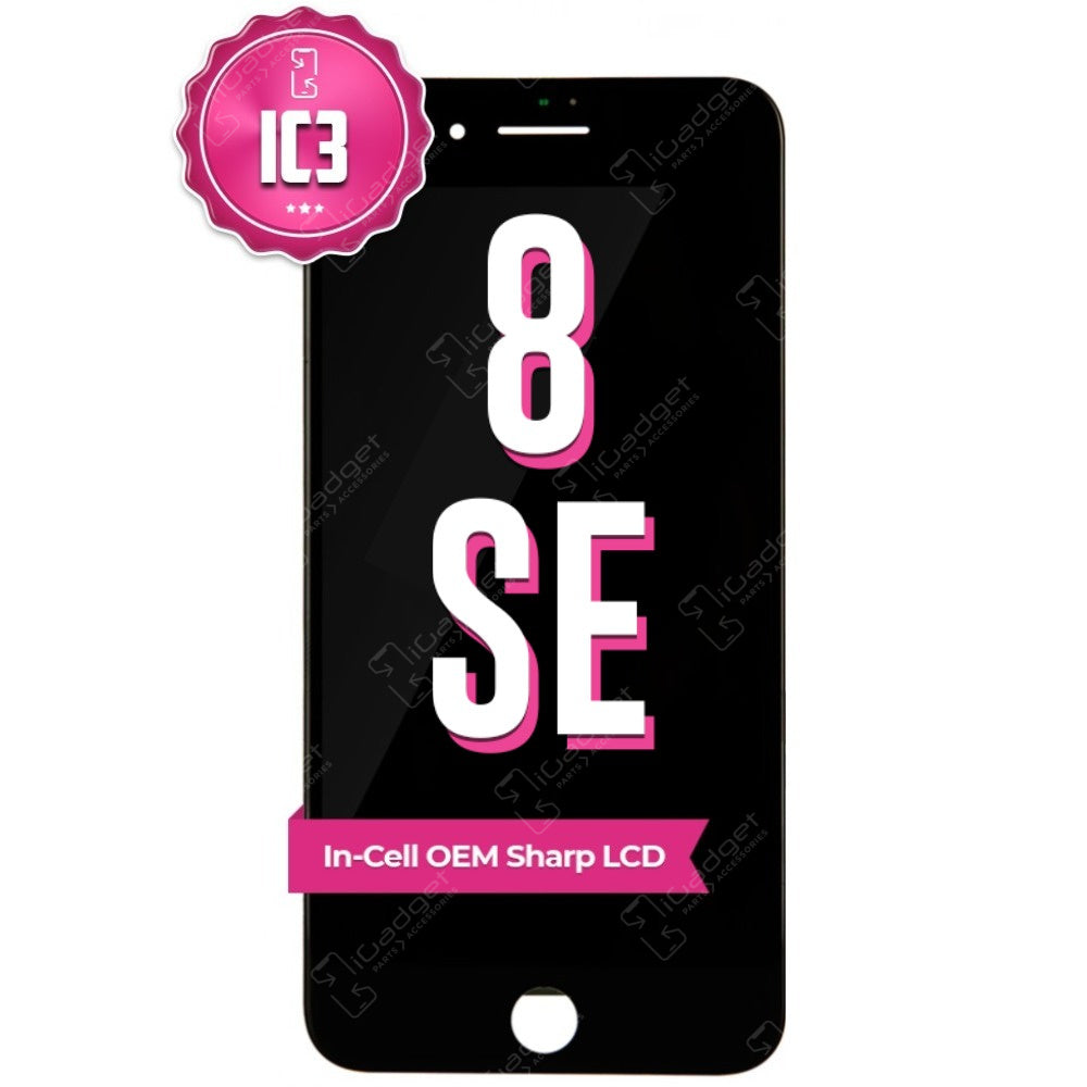Premium iPhone 8/SE (2020/2022) LCD Screen Replacement - High-Quality Display Repair Kit for Cracked or Damaged Screens - Perfect for DIY Fixes at Home or Professional Repairs