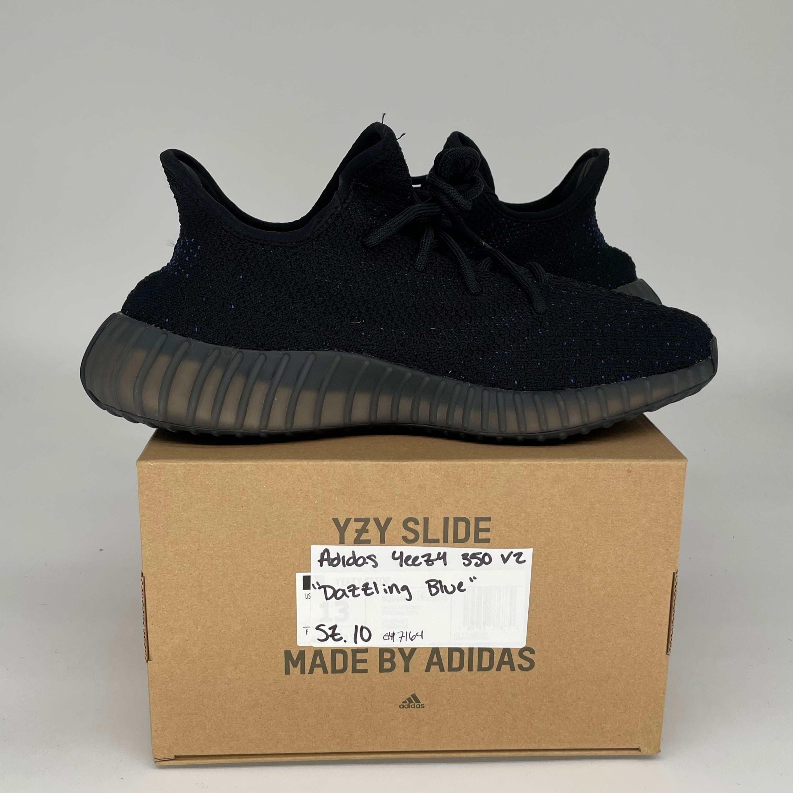 Adidas Yeezy Boost 350 V2 Dazzling Blue - Men's Size 10 Sneakers (GY7164) | Running Shoes, Casual Wear & Street Style Fashion