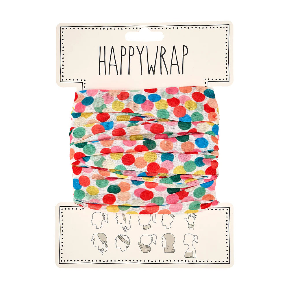 Annabel Trends Happywrap Confetti - Eco-Friendly Reusable Food Wraps for Snacks, Sandwiches & Meal Prep | Perfect for Lunches, Picnics & Sustainable Living