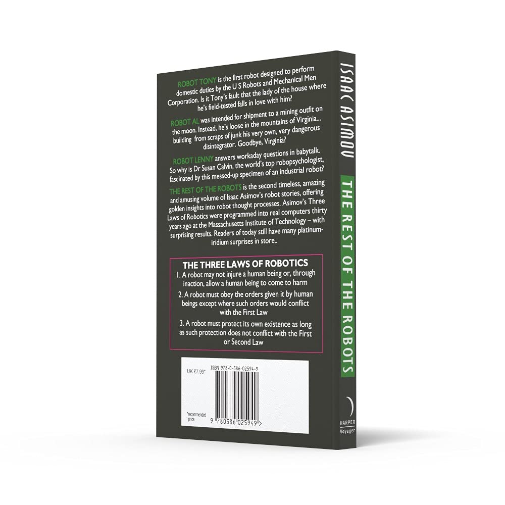 The Rest of the Robots (Robots, No. 2) - Sci-Fi Book Collection | Perfect for Sci-Fi Lovers & Robot Enthusiasts | Great for Reading, Gifts & Book Clubs