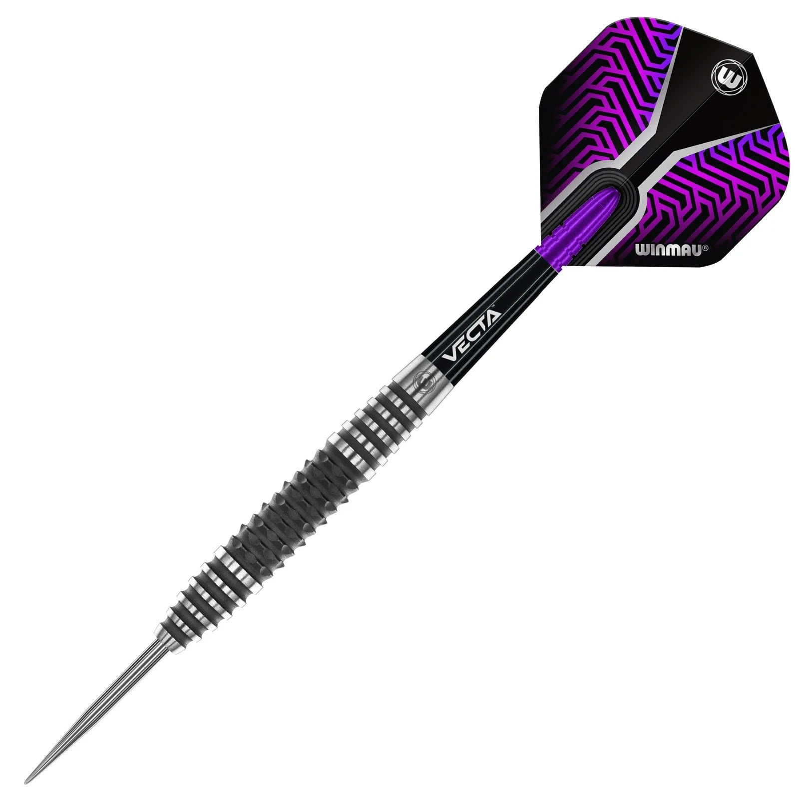 WINMAU Kairos 02 Professional Darts - 90% Tungsten Steel Tip Darts (26g) for Precision Play - Perfect for Tournaments, League Games & Home Practice