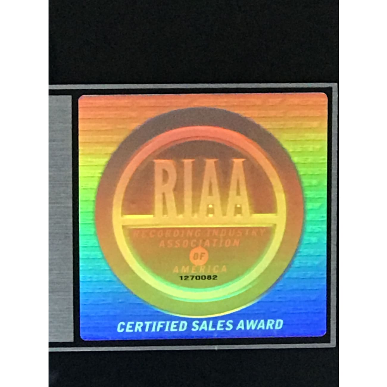 Gwen Stefani Love Angel Music Baby RIAA 3x Platinum Award - Limited Edition Collectible Music Memorabilia for Fans & Display
