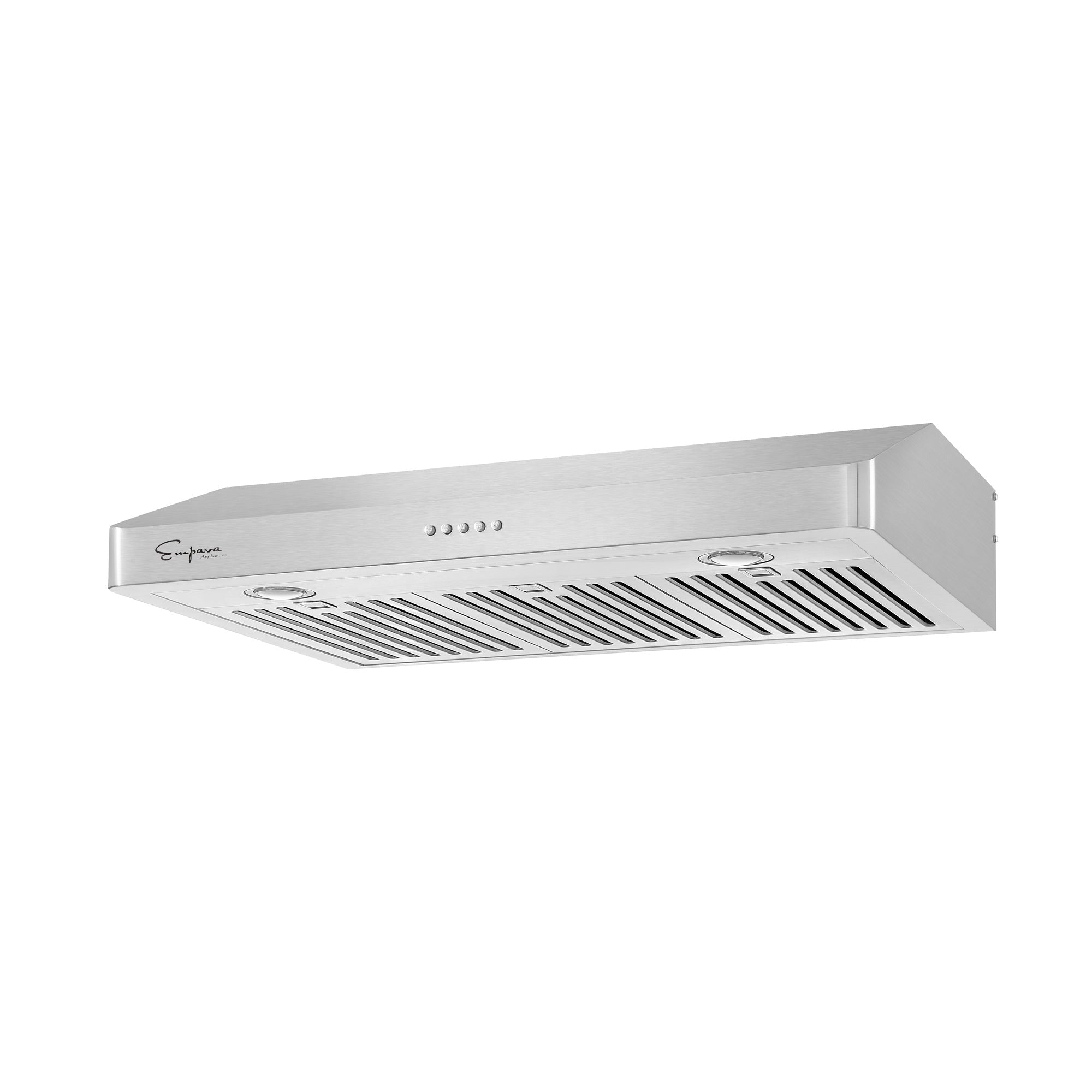Empava 30 Inch Stainless Steel Ducted Under Cabinet Range Hood - 30RH11 - Powerful Kitchen Ventilation for Smoke & Odor Removal - Perfect for Home Cooking, Grilling & Baking