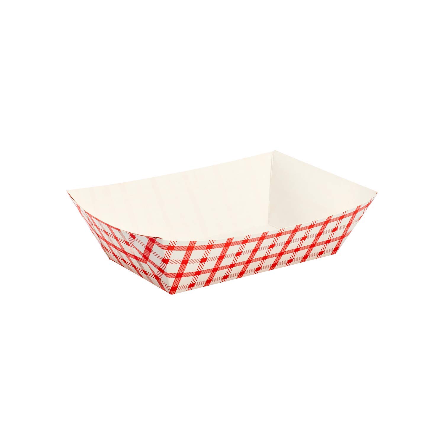 Disposable Karat Paper Food Trays [3 LB - 500 Count] - Sturdy Leak-Resistant Snack Boats for Nachos, Finger Foods & Party Appetizers | Perfect for Catering, Movie Nights & Game Day Snacks