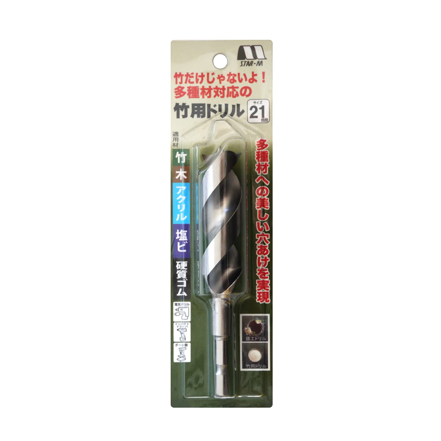 Premium Bamboo Drill Bit Set - High-Speed Steel Woodworking Tools for DIY Projects & Home Improvement - Perfect for Drilling Holes in Wood, Bamboo & Soft Materials