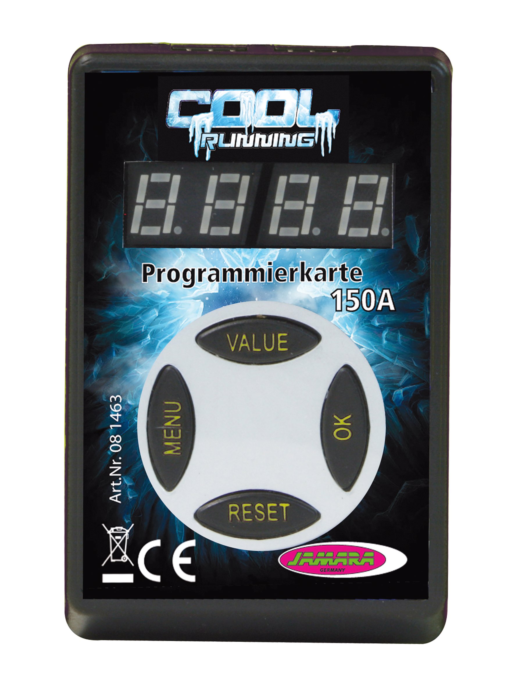 81463 150A Multi-Color Programmable Card Controller for RC Cars, Drones & Robotics - Perfect for Hobbyists and DIY Electronics Projects