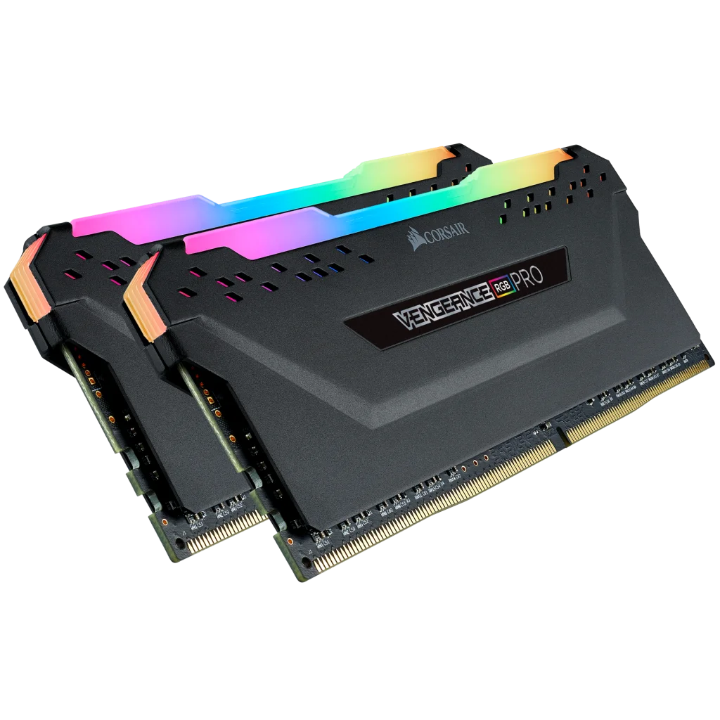 Corsair Vengeance RGB PRO SL 32GB (2x16GB) DDR4 3600MHz Gaming Memory Kit - Black - High Performance RAM for PC Builds, Gaming, and Content Creation