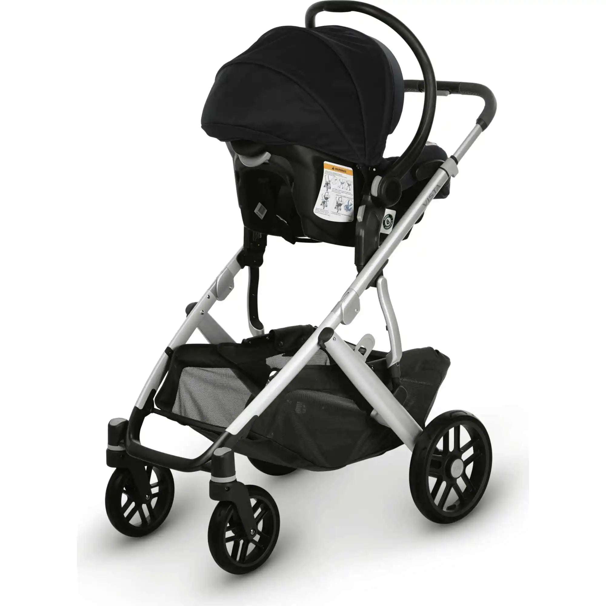 UPPAbaby Upper Car Seat Adapters for VISTA, VISTA V2, CRUZ & CRUZ V2 Strollers - Compatible with Maxi Cosi, Nuna, Cybex, BeSafe Car Seats - Secure Infant Travel Solution for Urban Commutes & Family Outings