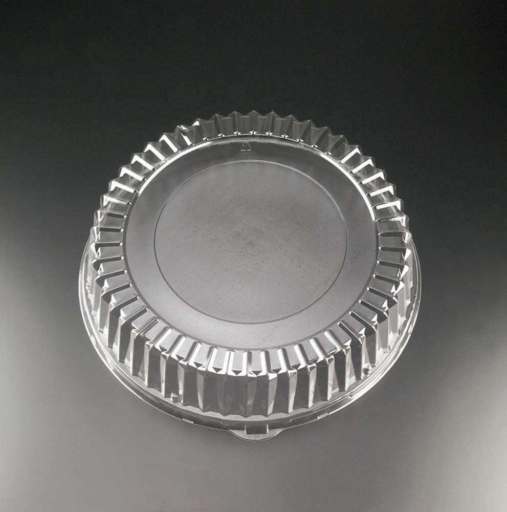 EMI Yoshi 16-Inch Clear Dome Lids (Set of 25) - Perfect for Cake Displays, Dessert Presentations, and Food Service at Bakeries, Cafes, and Catering Events