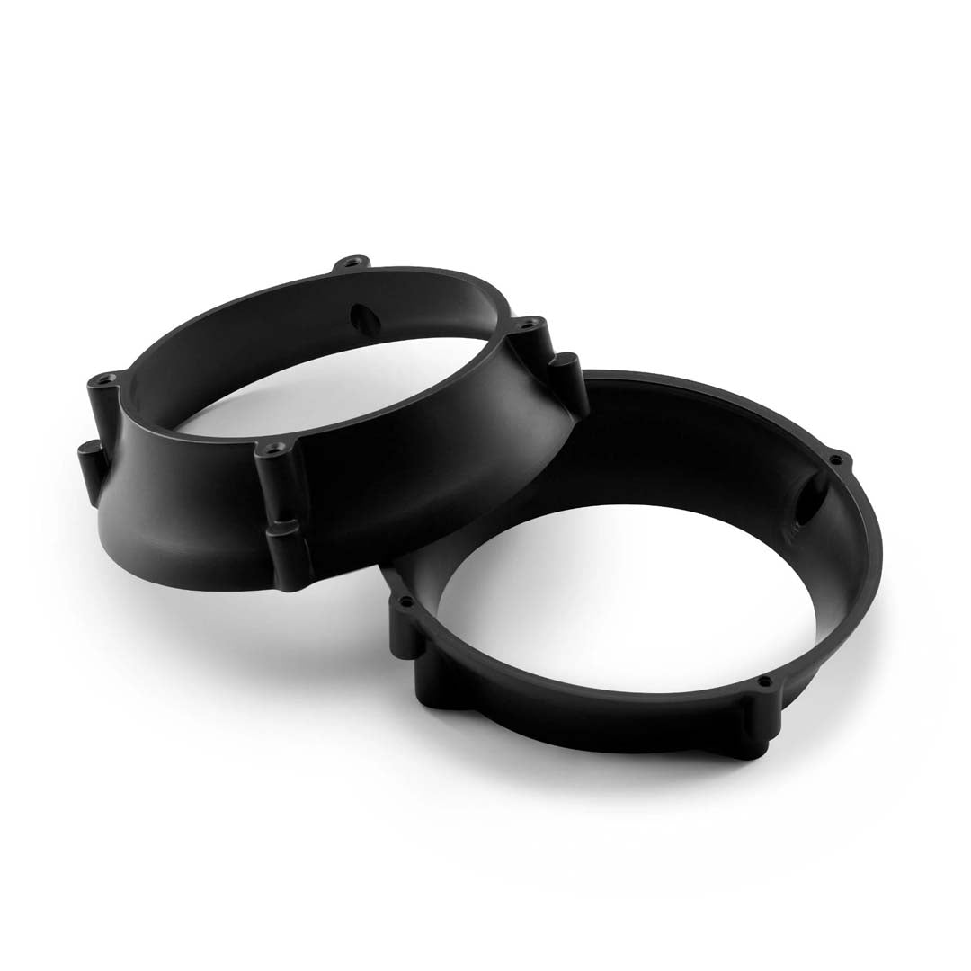 JL Audio SAR HD EG/SG 650 Speaker Adaptor - 5.25 to 6.5 Inch Harley Davidson Electra Glide & Street Glide Batwing Fairing Compatible - Perfect for Motorcycle Audio Upgrades & Custom Installations