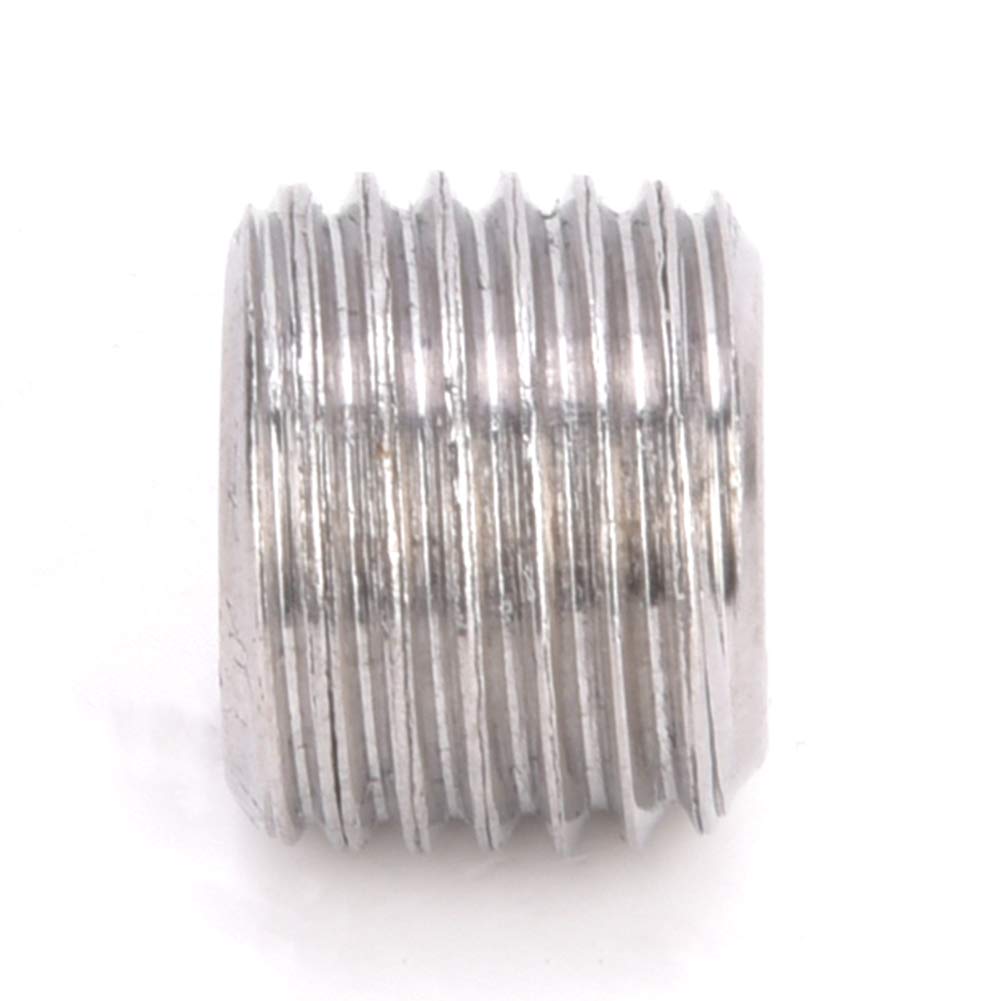 Garosa 10pcs 304 Stainless Steel BSPP Male Thread Pipe Plug Kit - Hex Head Fitting for 3/8 Inch Pipes | Plumbing, Hydraulic Systems & Industrial Applications