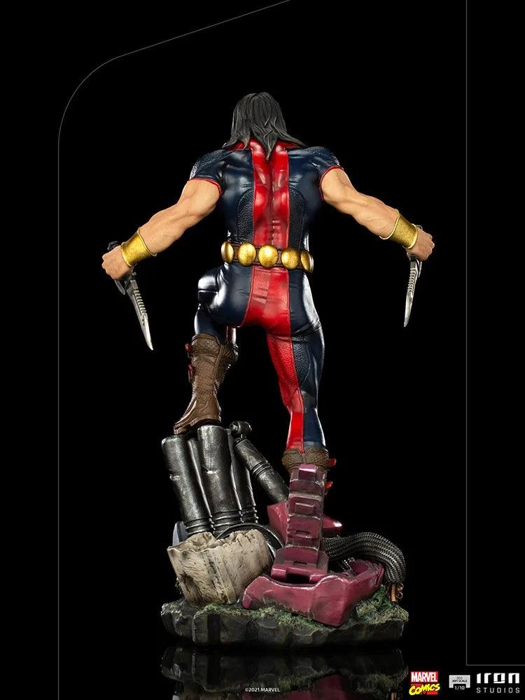 Iron Studios X-Men Warpath BDS Art Scale 1/10 Statue - Premium Collectible for Marvel Fans & Home Decor Display