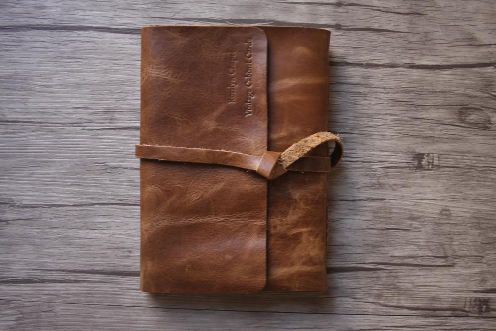 Personalized Engraved Genuine Leather Sketchbook Journal - Handmade Writing Notebook for Artists, Writers & Students - Perfect Gift for Birthdays, Anniversaries & Graduations