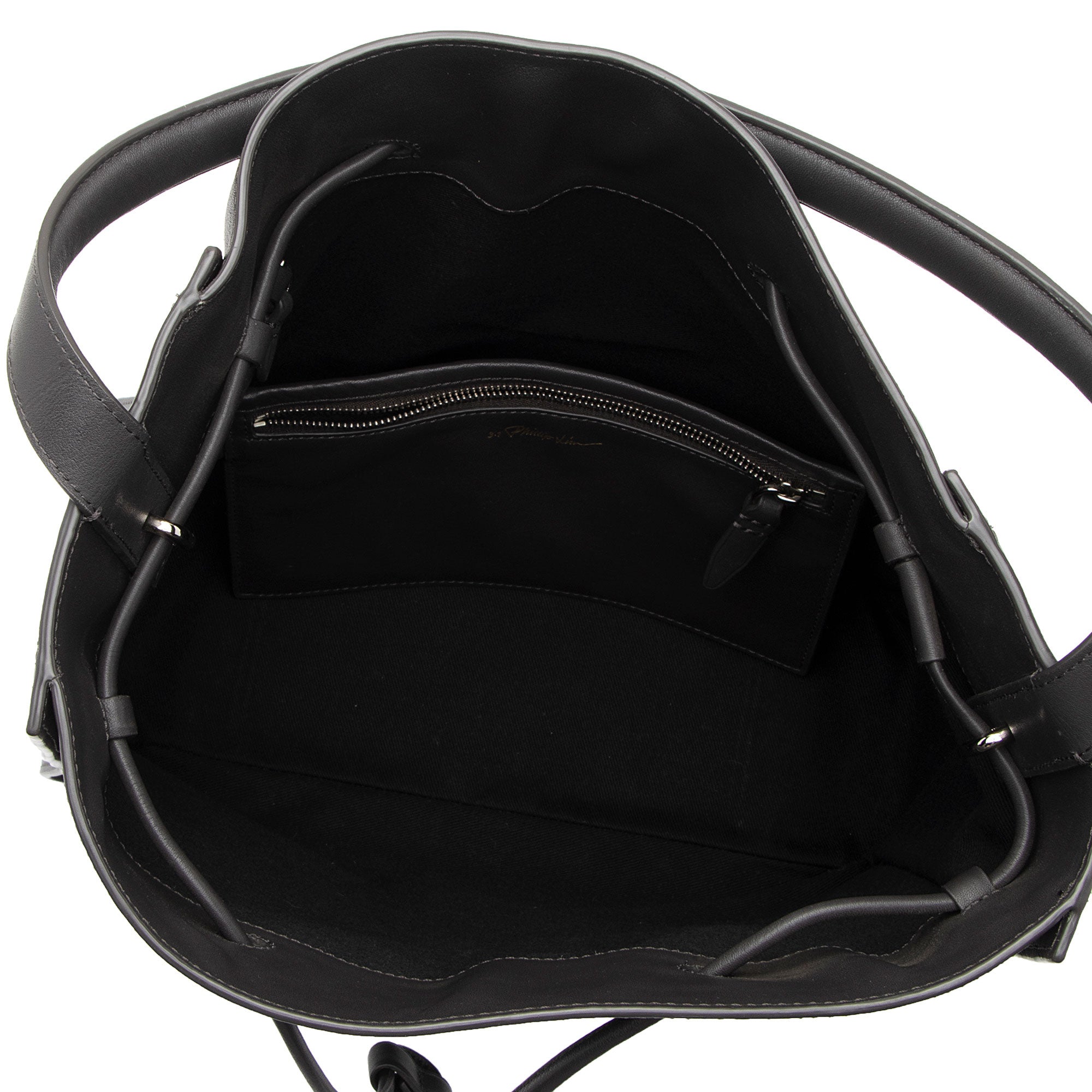 3.1 Phillip Lim Smooth Calfskin Soleil Large Bucket Bag for Women | Premium Leather Handbag | Perfect for Work, Travel & Everyday Use (SHF 3IBpZ0)