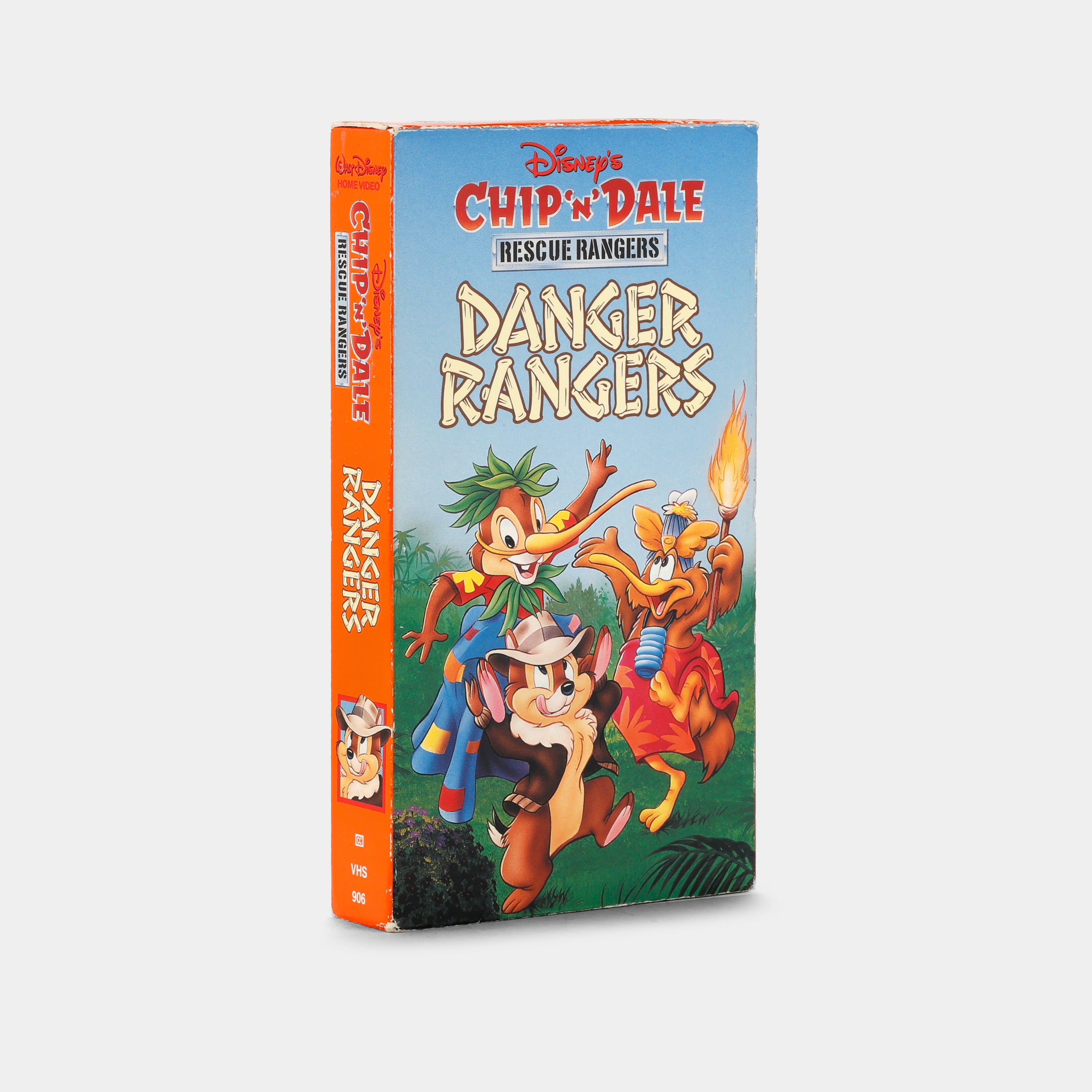 Chip 'n' Dale Rescue Rangers & Danger Rangers VHS Tape - Classic 90s Disney Cartoon Collectible for Kids & Nostalgic Fans - Perfect for Birthday Gifts, Movie Nights, and Retro Animation Collections