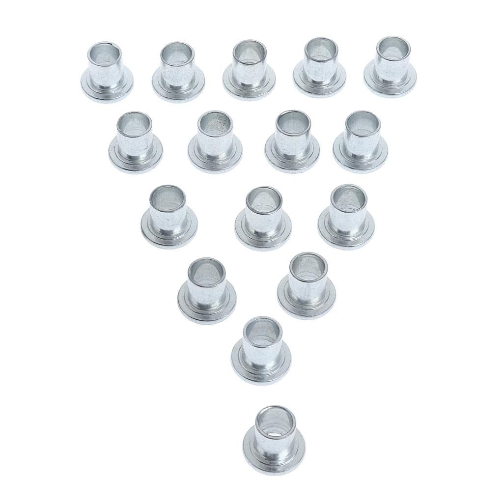 Premium Iron Inline Roller Skate Wheel Bearing Spacers - 16-Piece Set for Smooth Skating Performance | Perfect for Roller Derby, Speed Skating & Outdoor Recreation