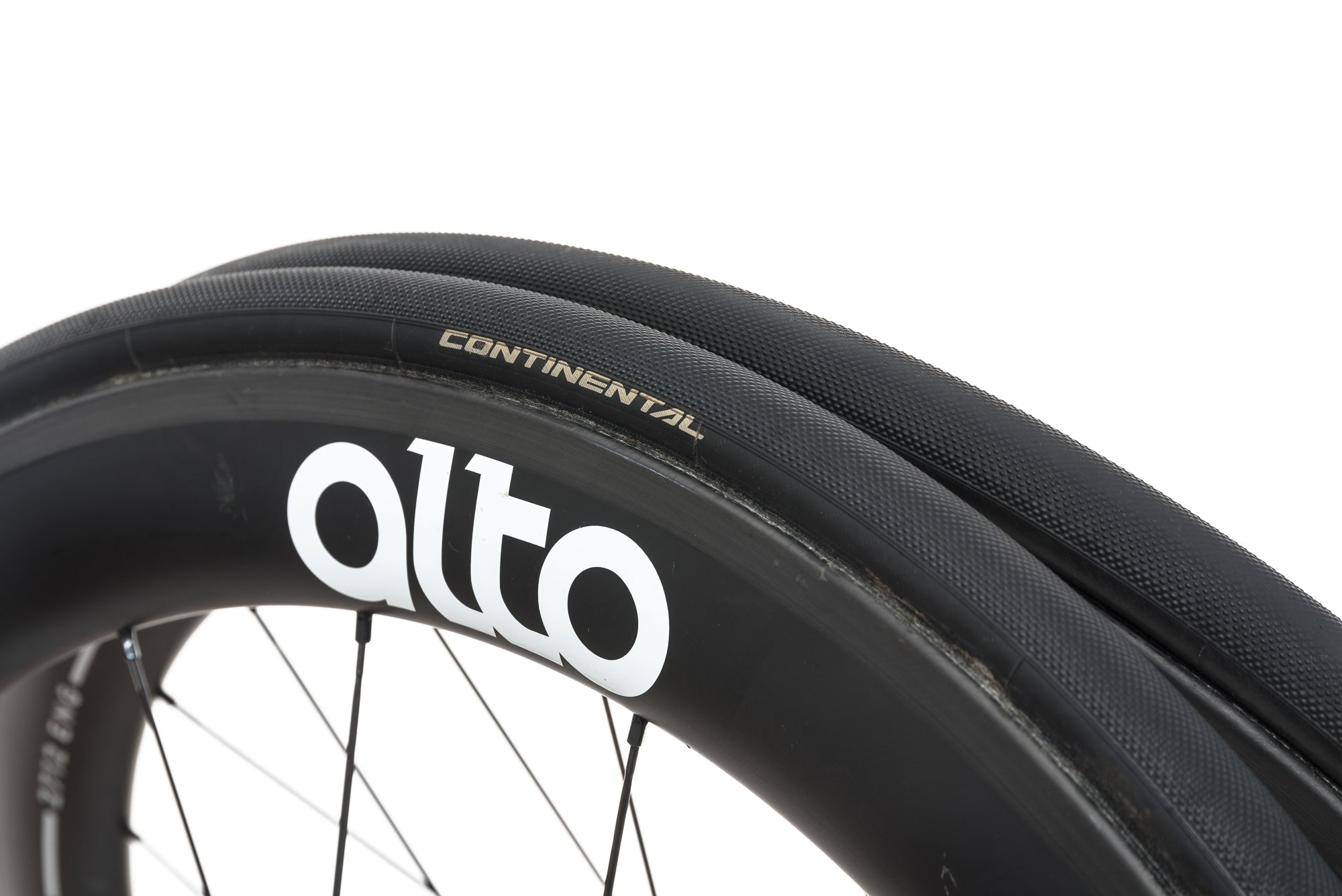 Alto CT56 Carbon Tubular 700c Wheelset - Lightweight Racing Bike Wheels for Road Cycling & Triathlon - Perfect for Speed Performance & Competitive Riders