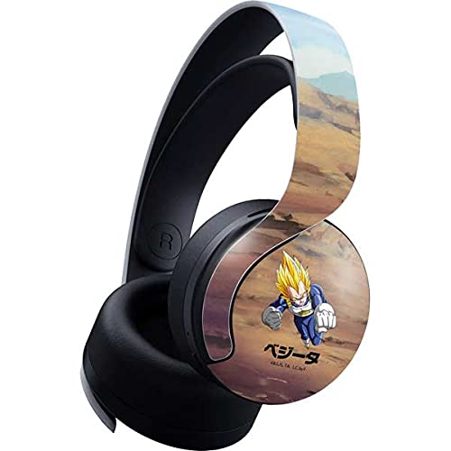 Officially Licensed Dragon Ball Z Vegeta Power Punch PS5 Skin - Custom Decal for Pulse 3D Wireless Headset | Gaming Accessories for PlayStation 5 Enthusiasts | Perfect for Gaming Sessions & Anime Fan Collections